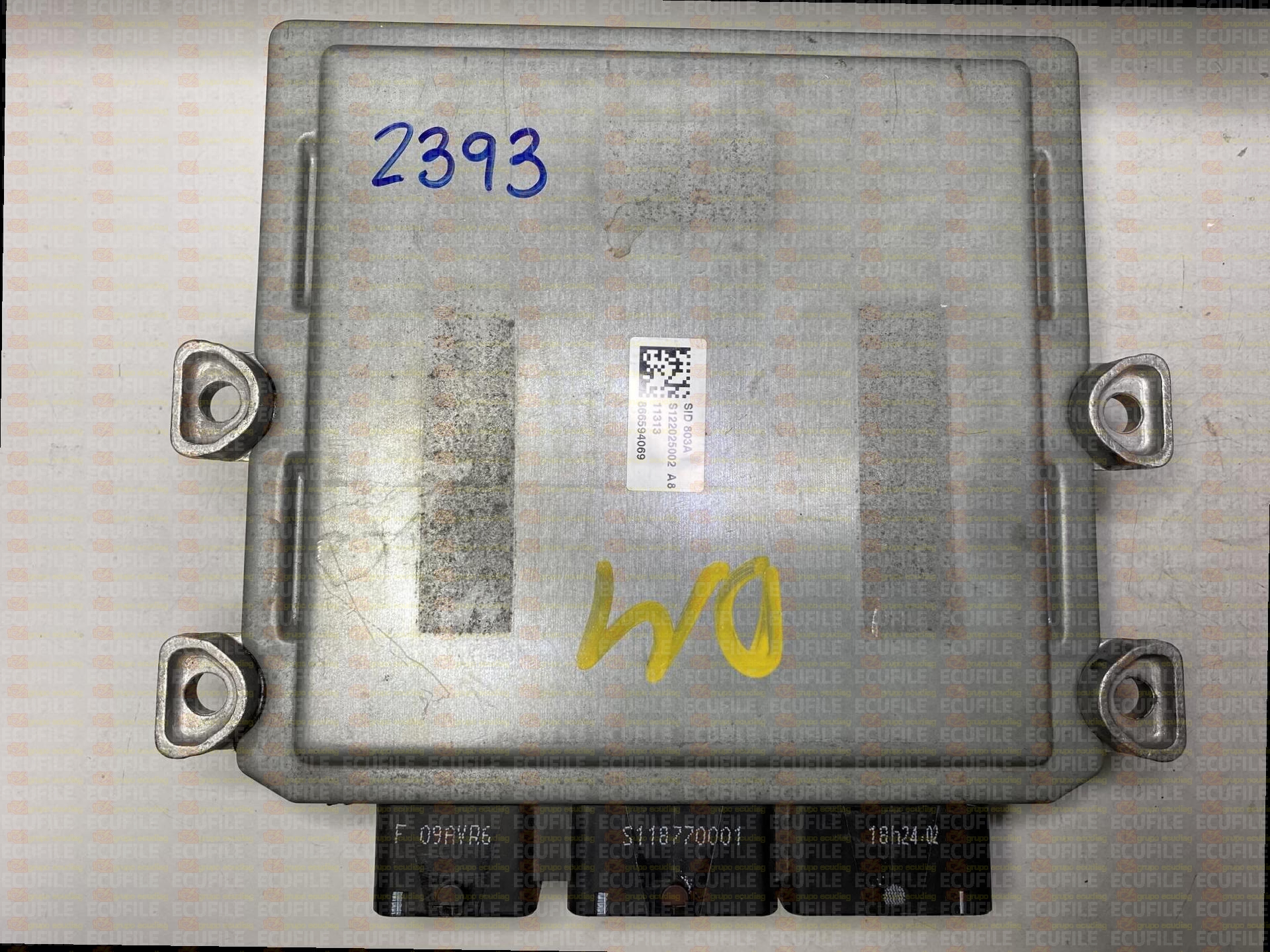 SIEMENS VDO CONTINENTAL SID803A 5WS40264G-T CITROEN C5 PEUGEOT 407 2.0 HDI 136HP HW9655534080 SW9663007980 9663007980 - PO20034000000