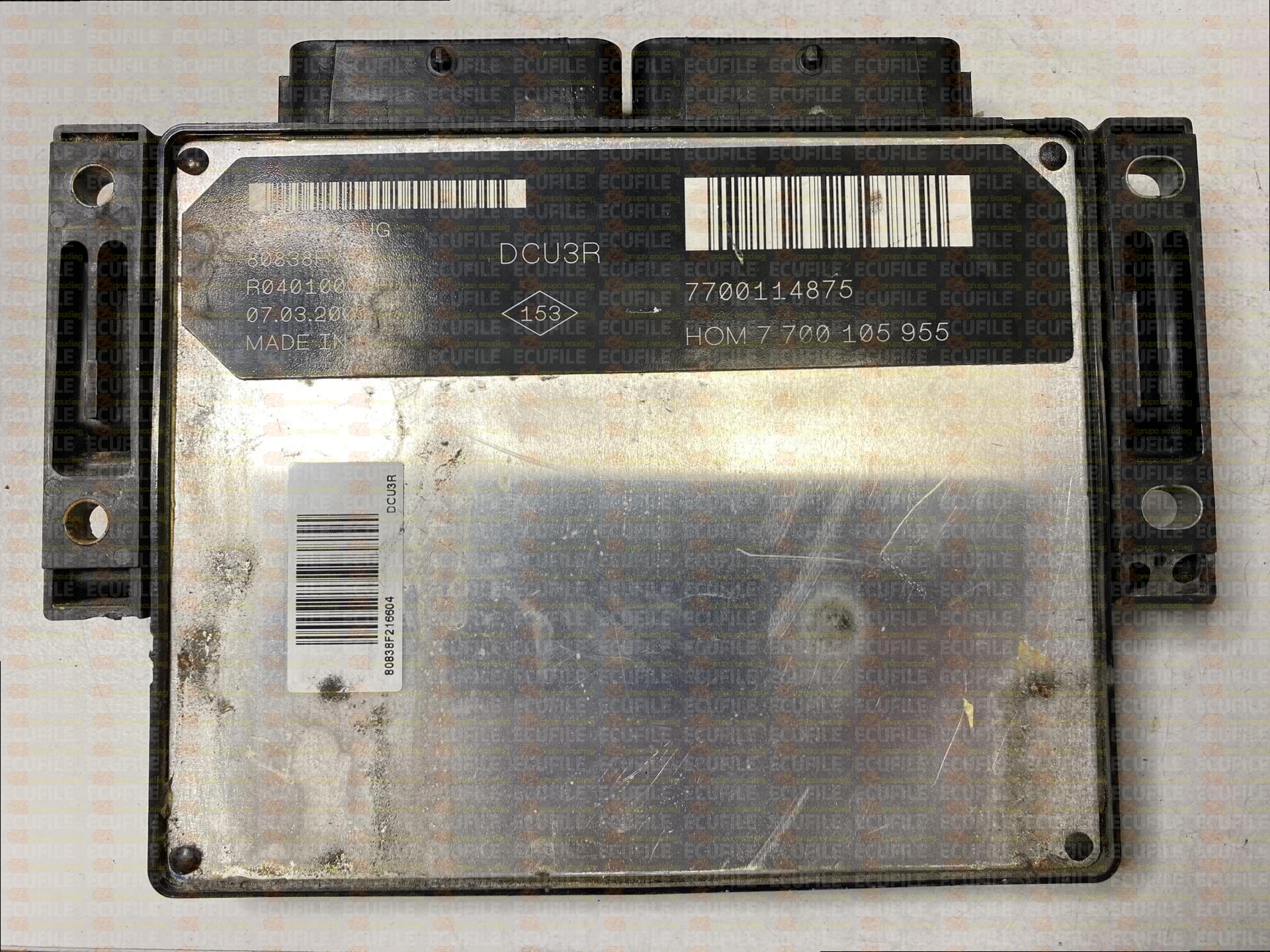 LUCAS DCU3R R04010031F 80838F RENAULT CLIO II 1.9D 64HP HOM7700105955 7700114875