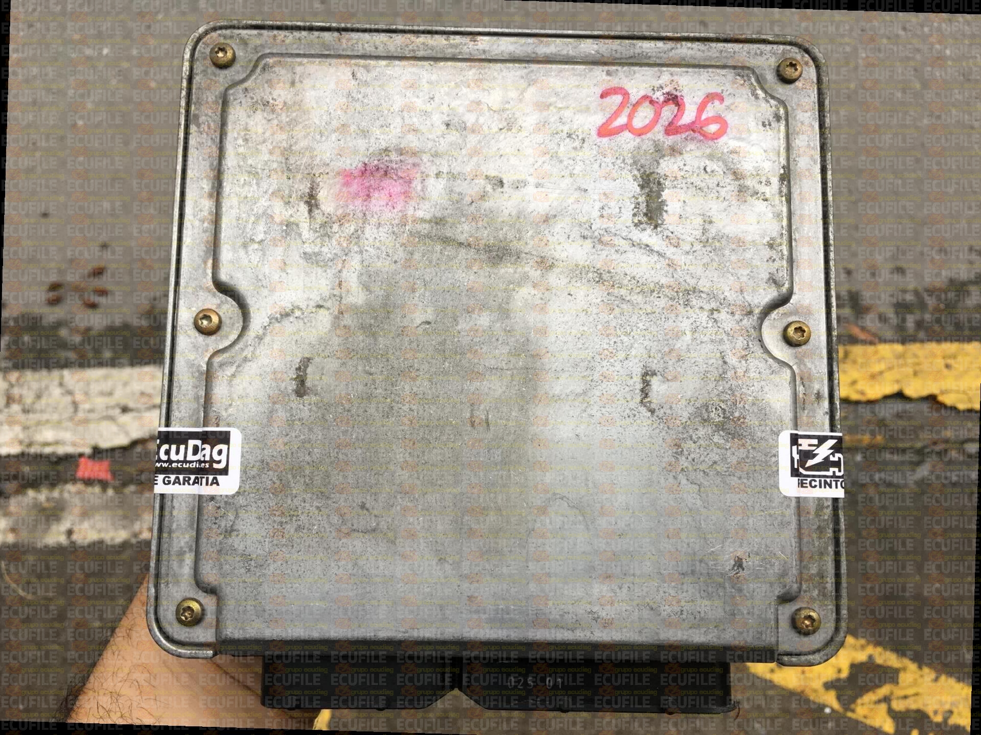 BOSCH MED7.5.11 0261S01011 VOLKSWAGEN POLO IV 1.4 FSI 85HP 03C906013B 1037367205-4884