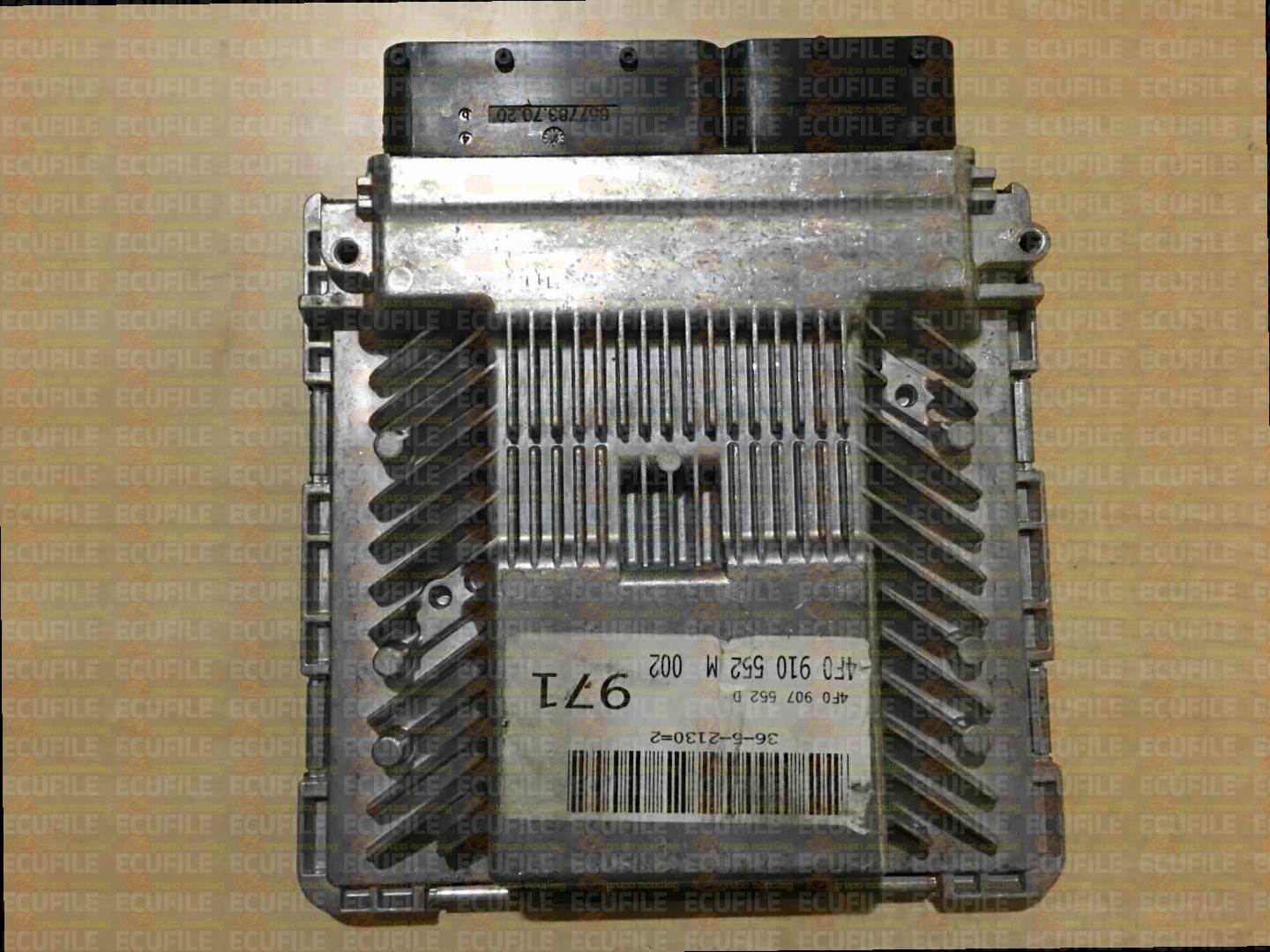 SIEMENS VDO SIMOS 6.3 5WP45241 AUDI A6 2.4 V6 177HP 4F0907552D 4F0910552M S6300FL000000