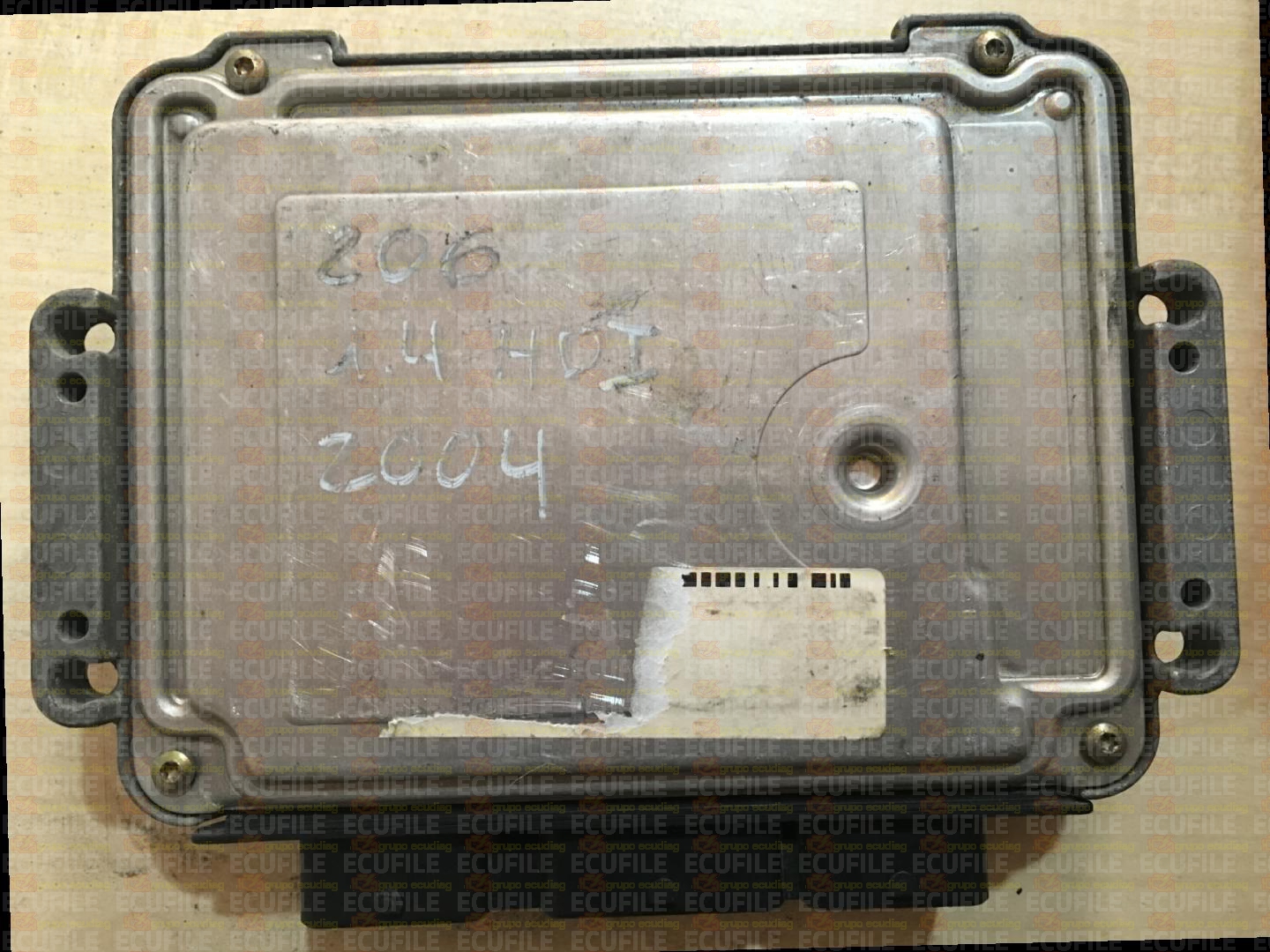 BOSCH EDC16C3-9.12 0281010707 PEUGEOT 206 1.4 HDI 68HP 9646559980 1037363160