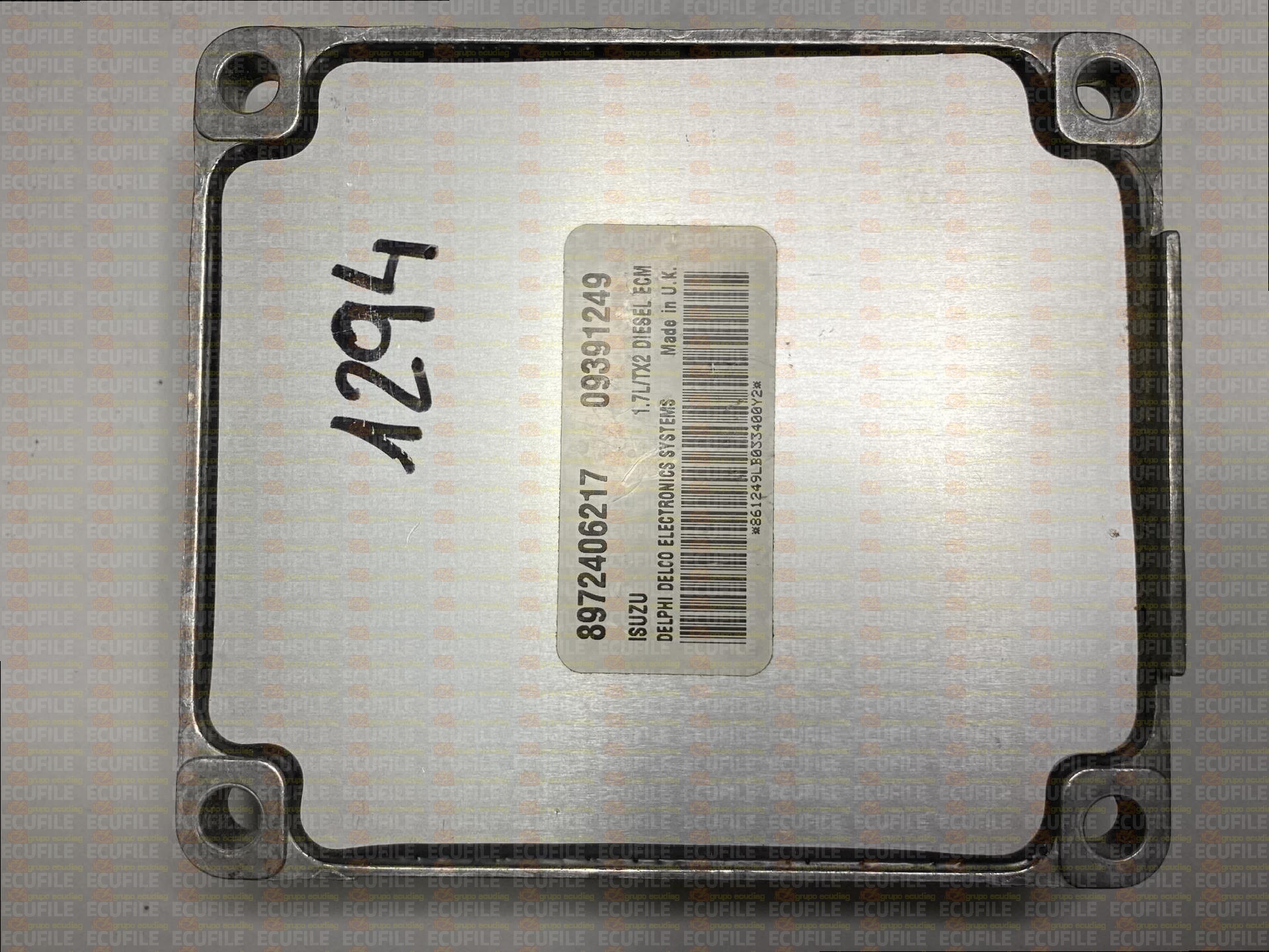 DELPHI DELCO 1.7L-TX2 8972406217 OPEL VAUXHALL ASTRA II G 1.7 CDTI 75HP 09391249 DLNF