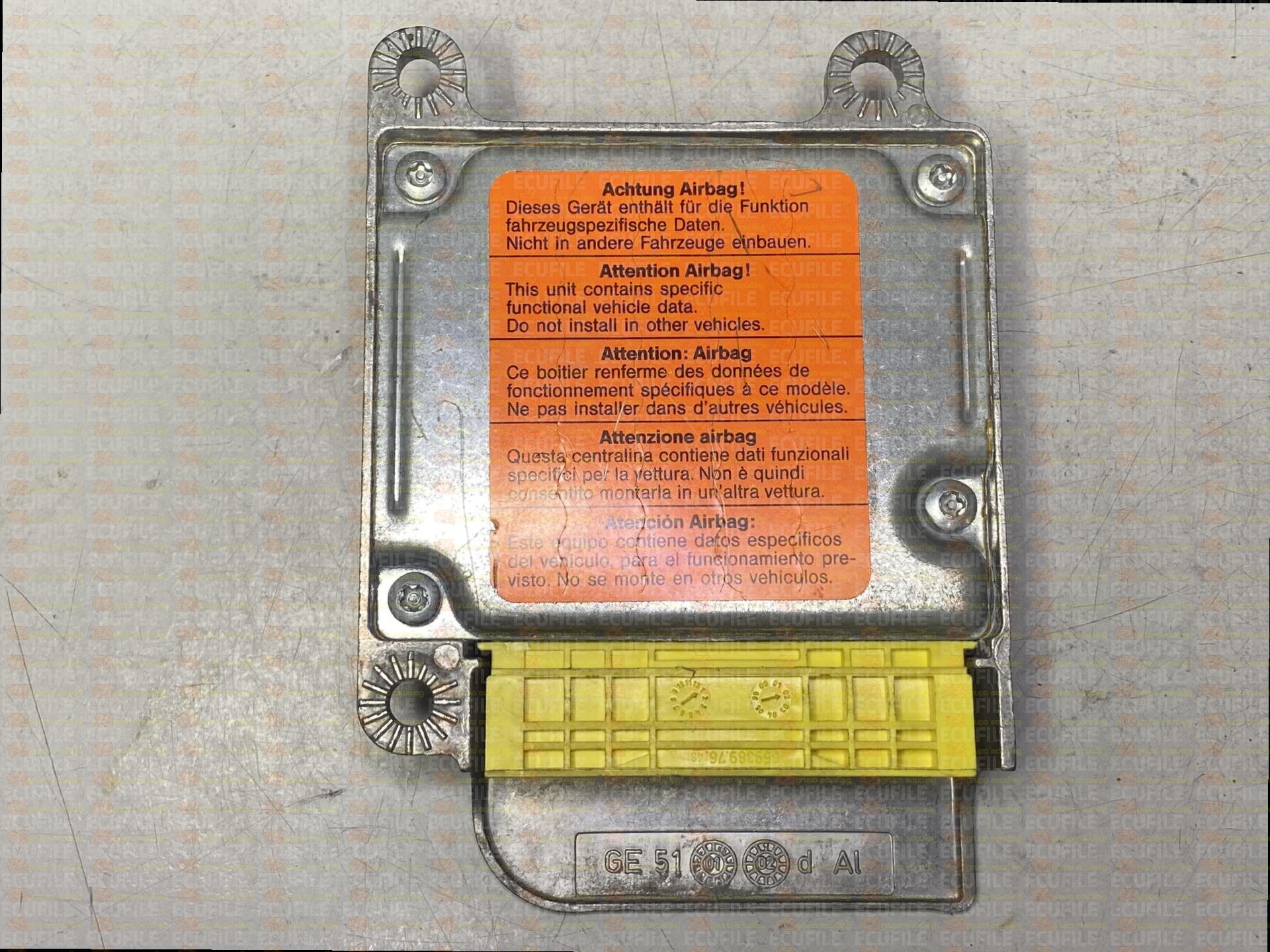 SIEMENS 5WK43122 SEAT LEON 1C0909605A VW51 INDEX 04