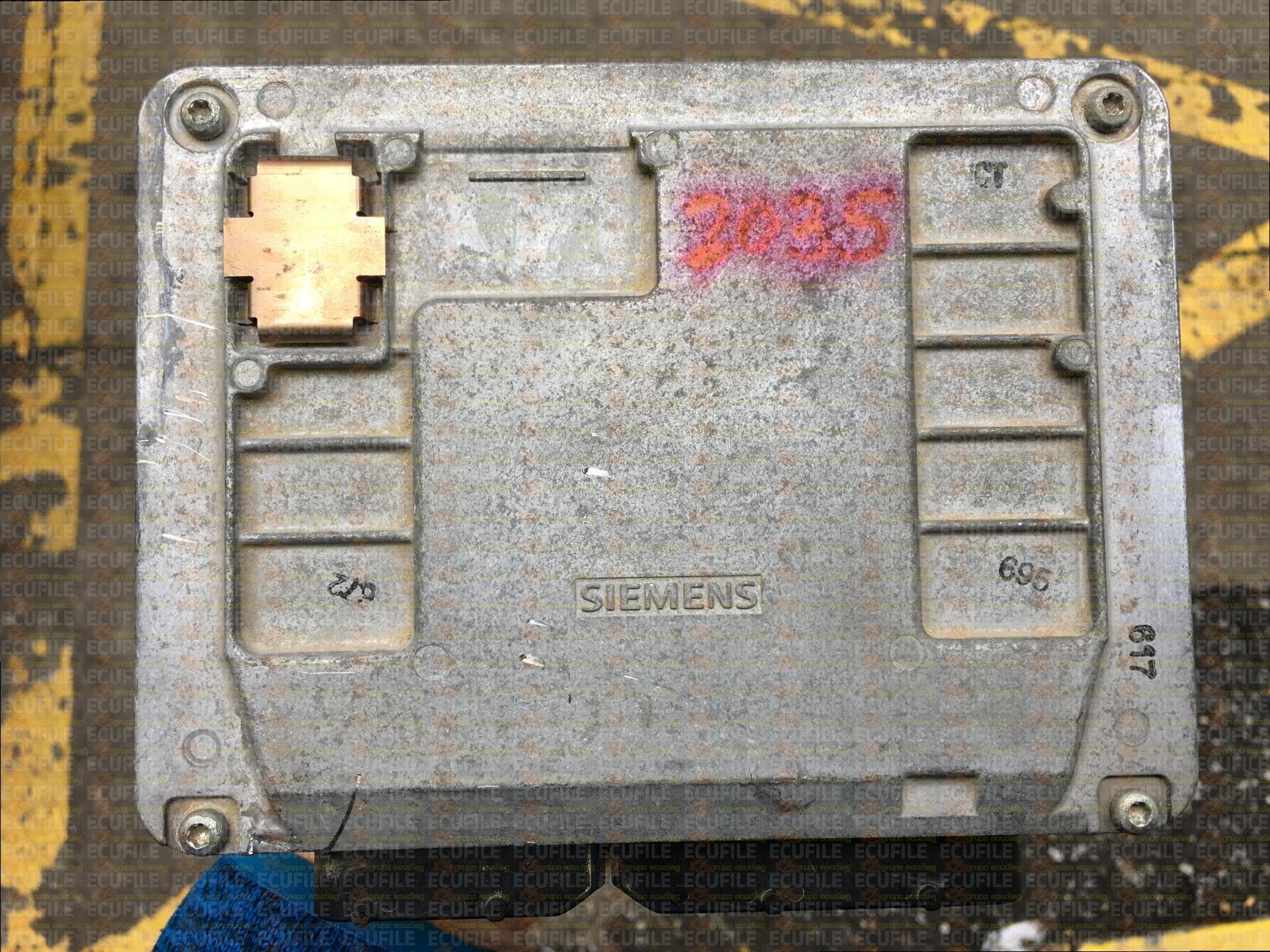 SIEMENS SIMOS 7.1 5WP4020303 VOLKSWAGEN GOLF V 1.6i 102HP 06A906033CA S712011000000-5755