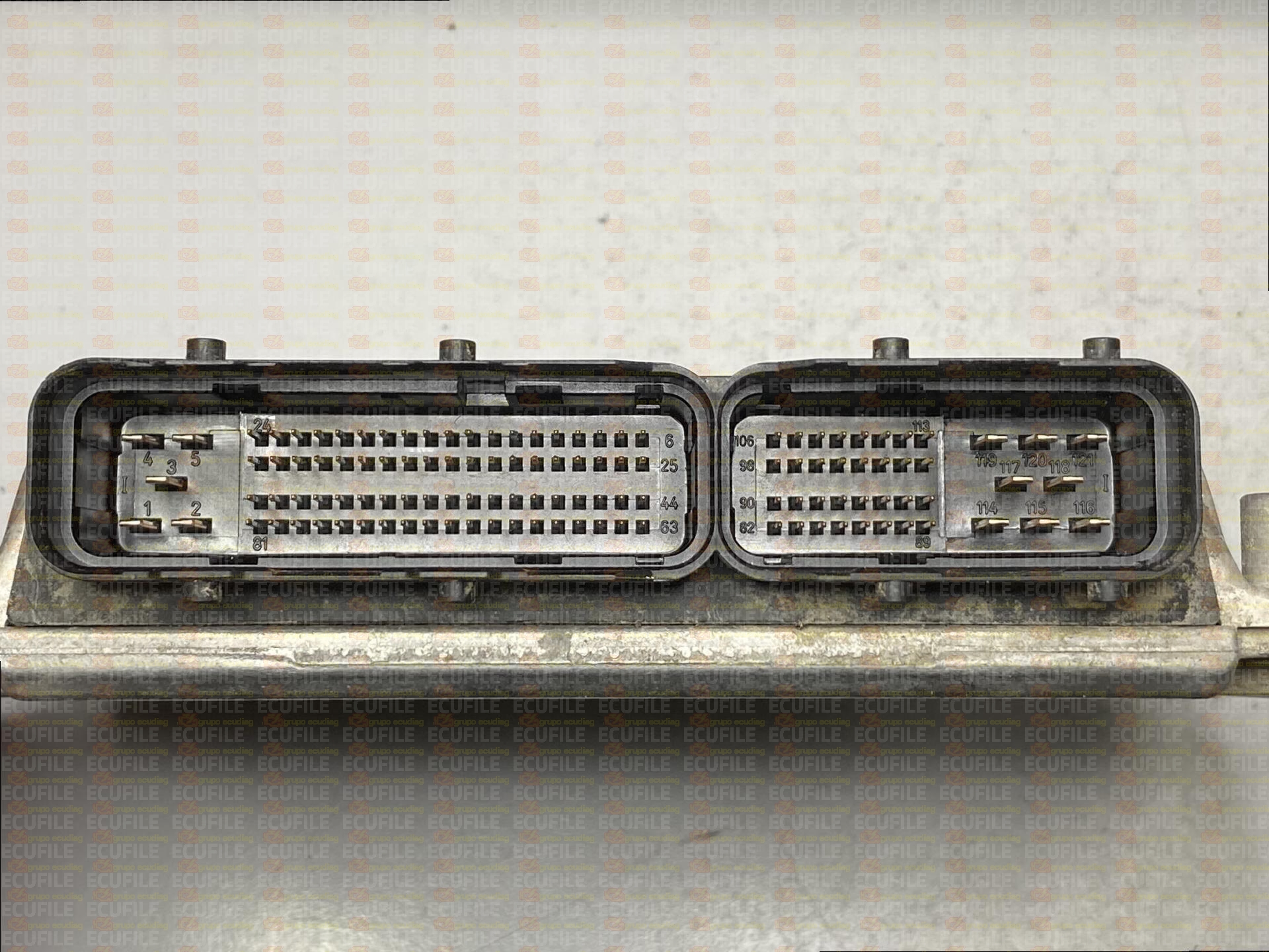 BOSCH EDC15VM+2.V7 0281010502 RENAULT KANGOO I 1.9 DTI 80HP HOM8200085921 8200118522 1037354479-0200