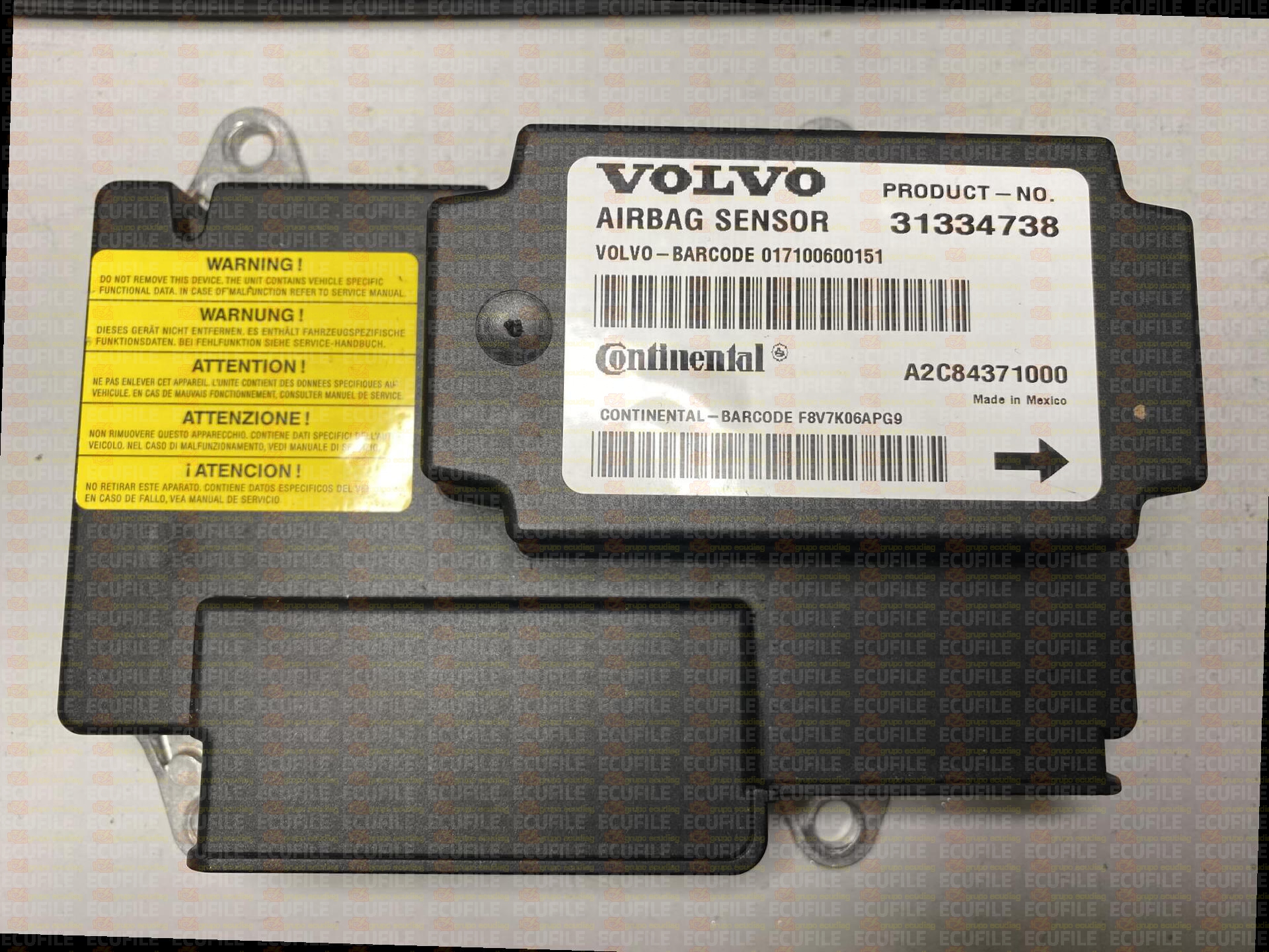 TEMIC CONTINENTAL A2C84371000 VOLVO C30 S40 V50 31334738