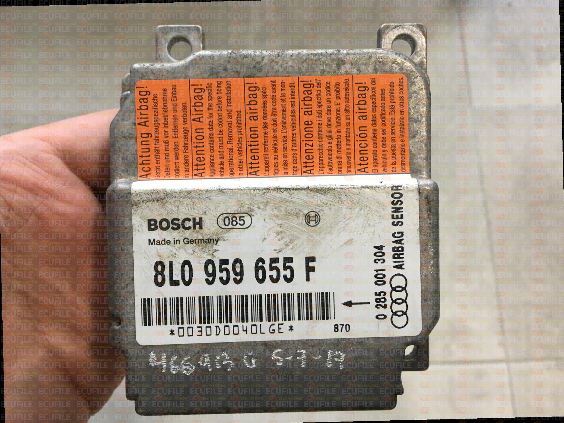 BOSCH AB7.1 0285001304 AUDI A3 8L0959655F