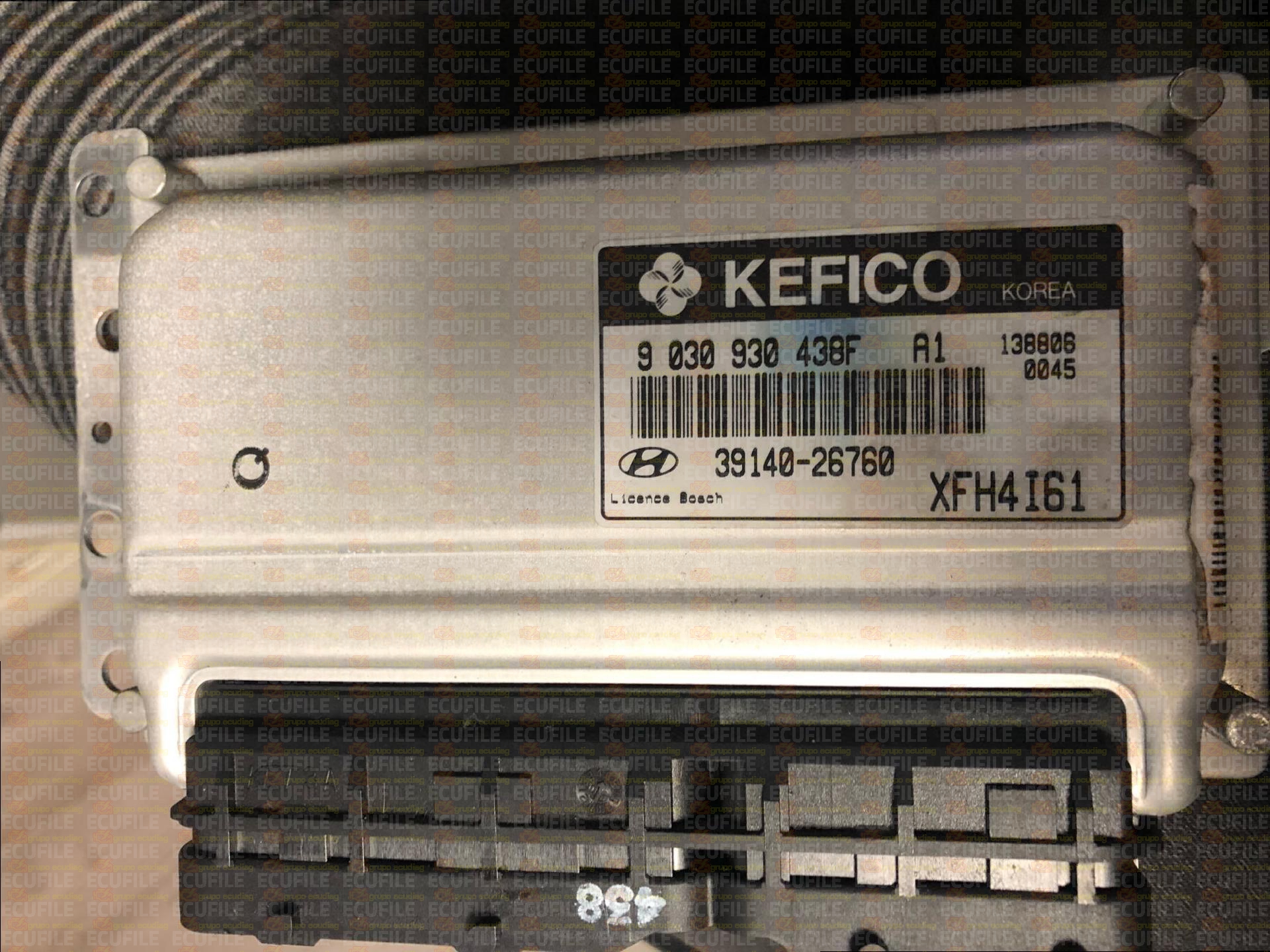 BOSCH M7.9.0 KEFICO 9030930438F HYNDAI ELANTRA 1.6i 105HP 39140-26760 XFH4I61