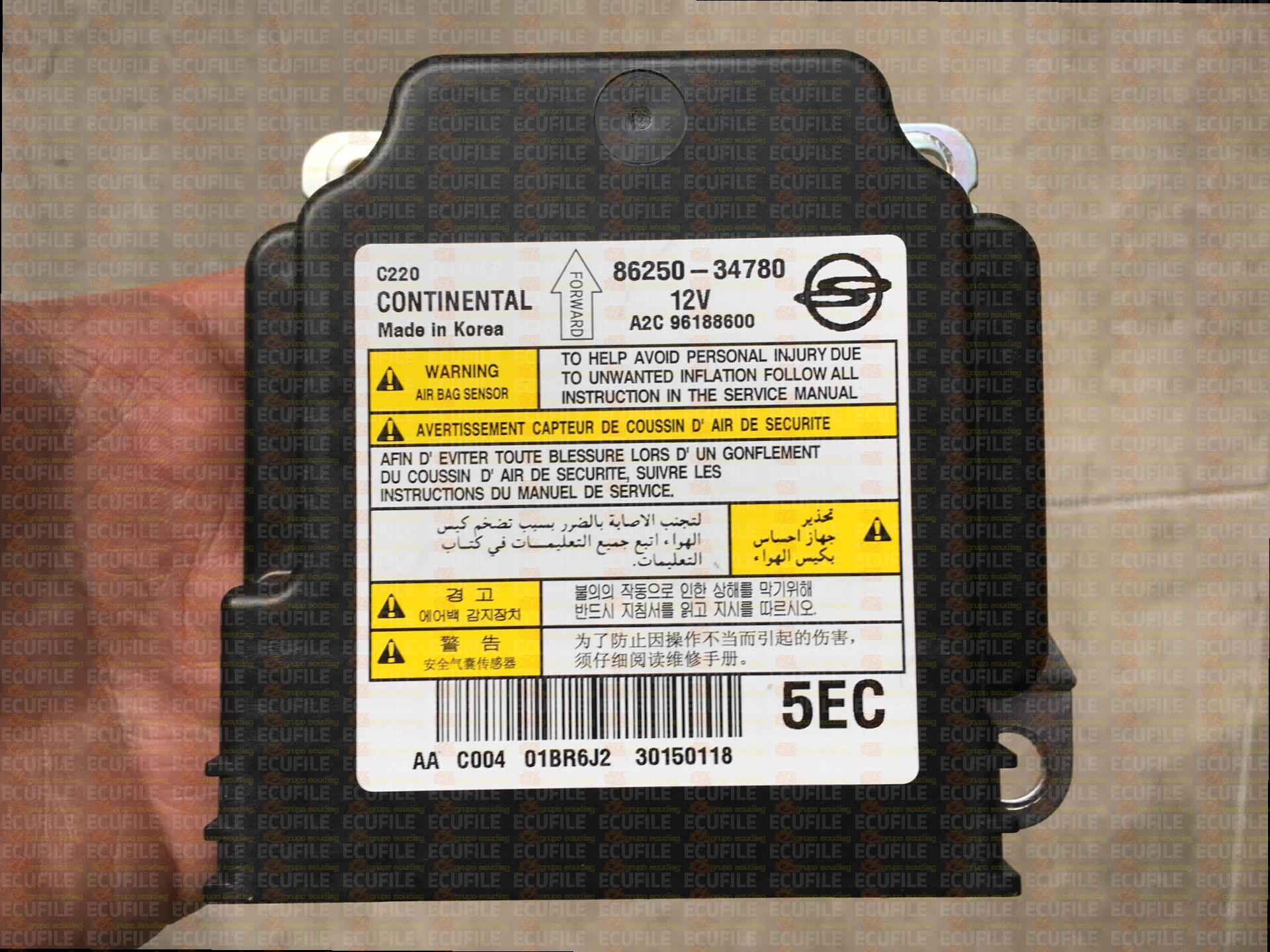 CONTINENTAL A2C96188600 SSANGYONG 86250-34780