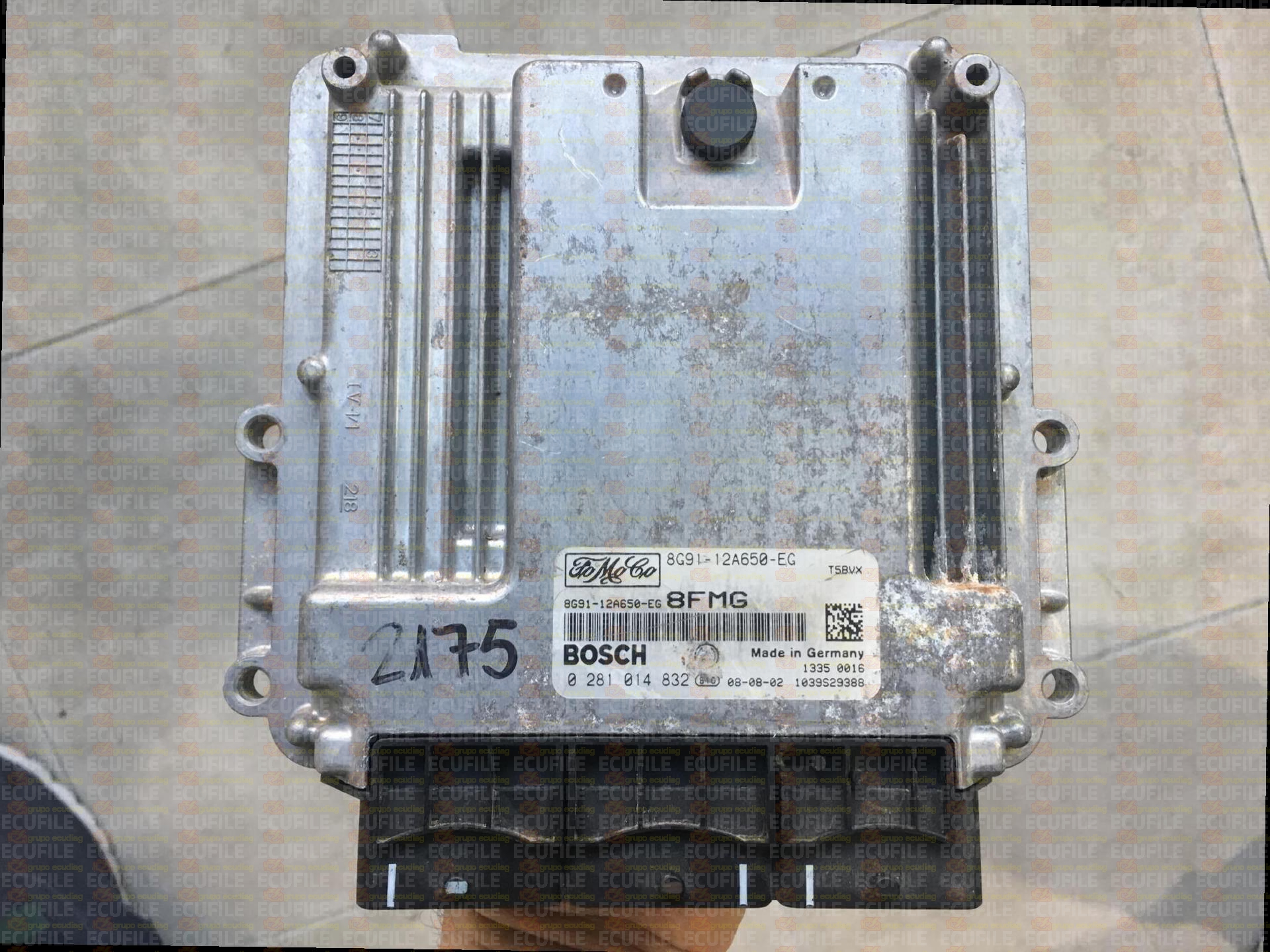 BOSCH EDC16CP39-6.40 0281014832 FORD MONDEO 2.2 TDCI 175HP 8G91-12A650-EG 1037396920