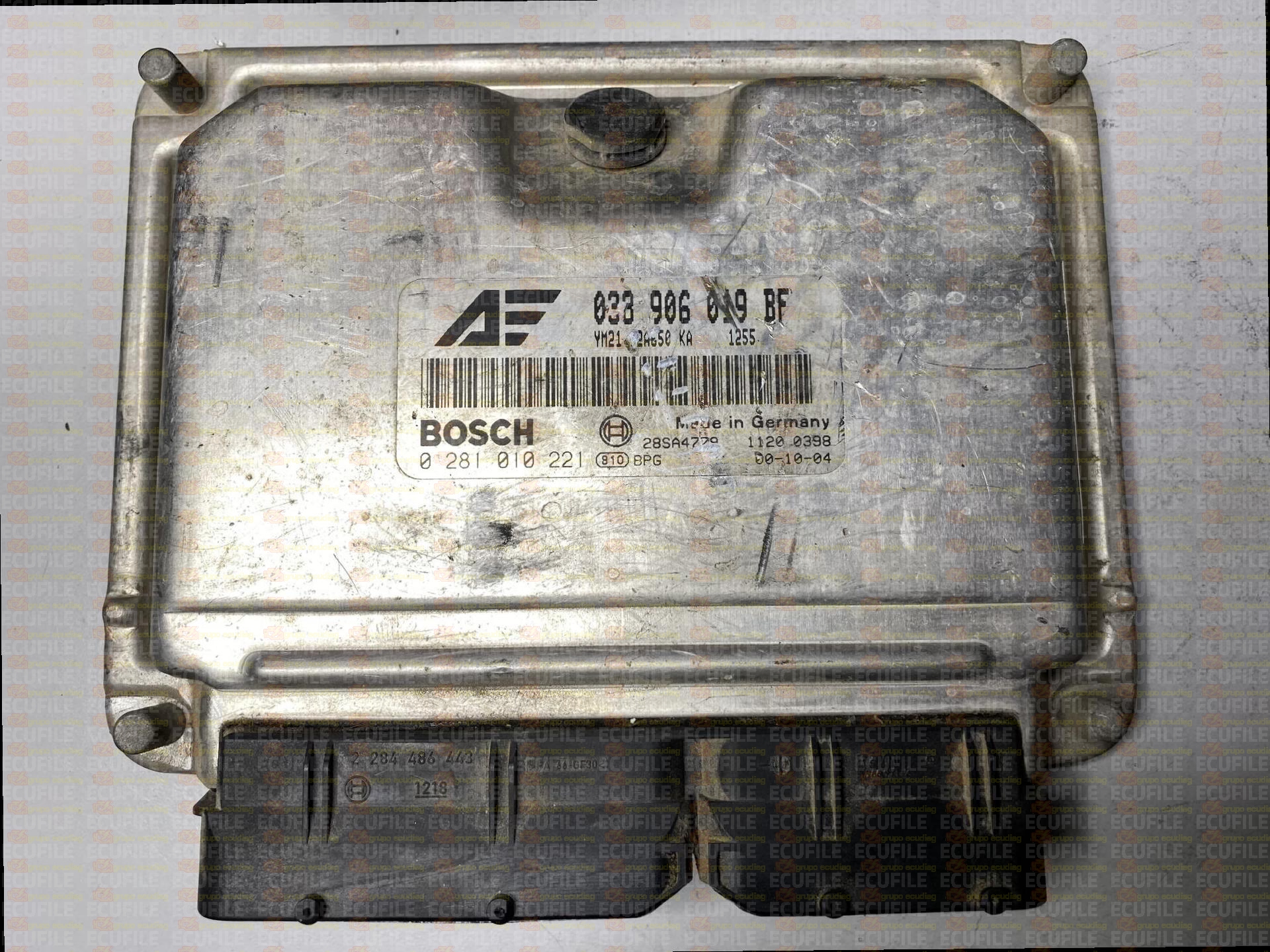 BOSCH EDC15P+22.3.2 0281010221 VOLKSWAGEN SHARAN SEAT ALHAMBRA FORD GALAXY 1.9 TDI 115HP 038906019BF 1037360084