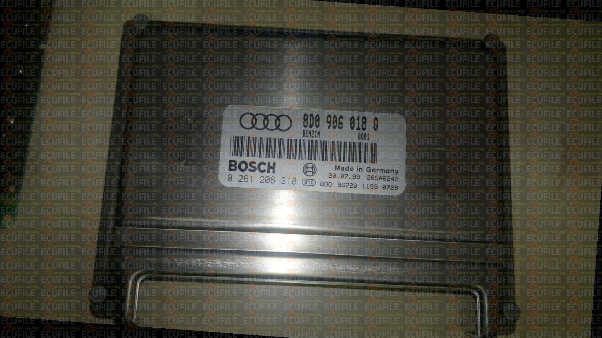BOSCH ME7.5 0261206318 AUDI A4 1.8 8D0906018Q