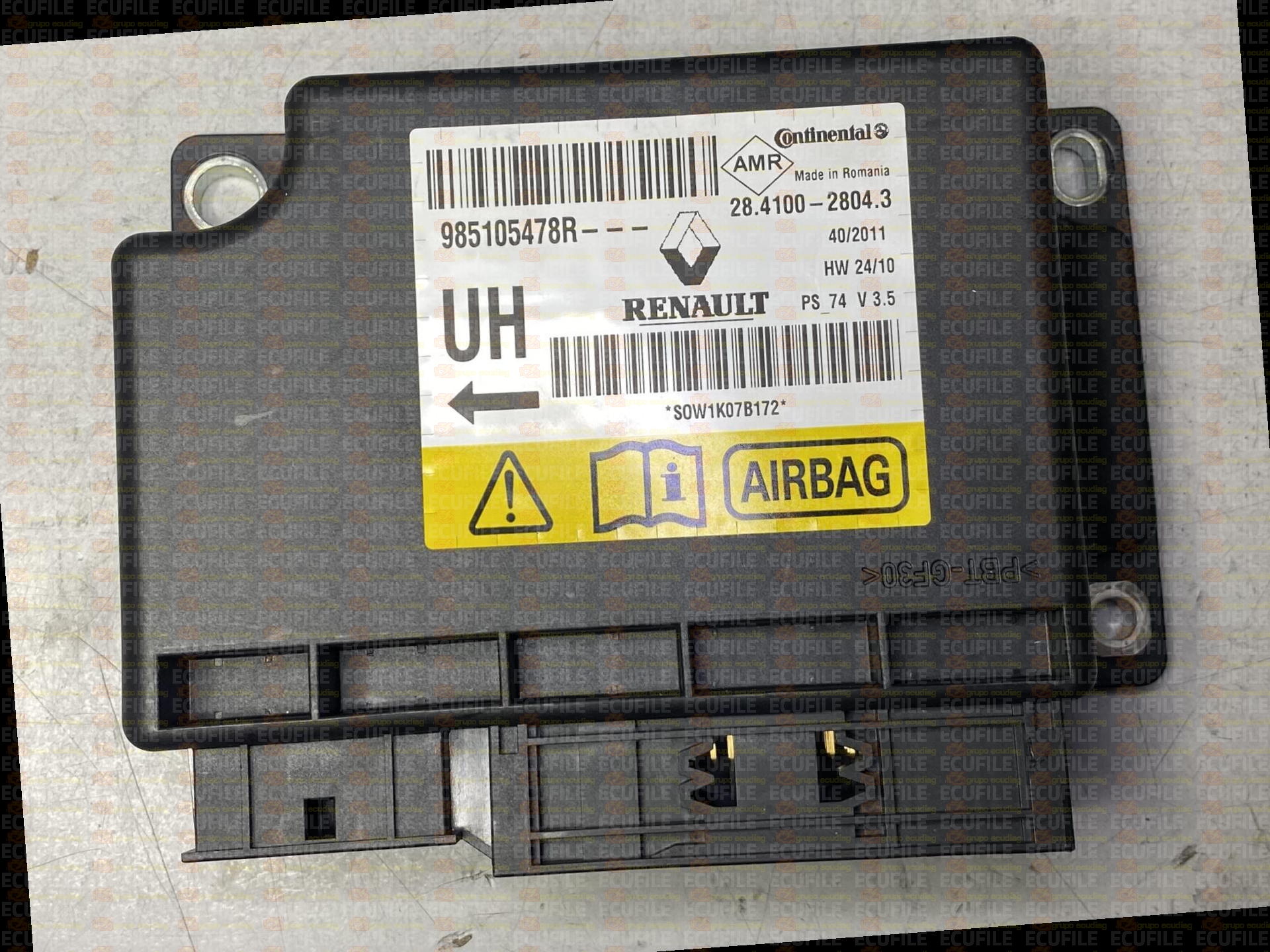 CONTINENTAL TEMIC 28.4100-2804.3 RENAULT MEGANE III 985105478R UH E378 - 0305