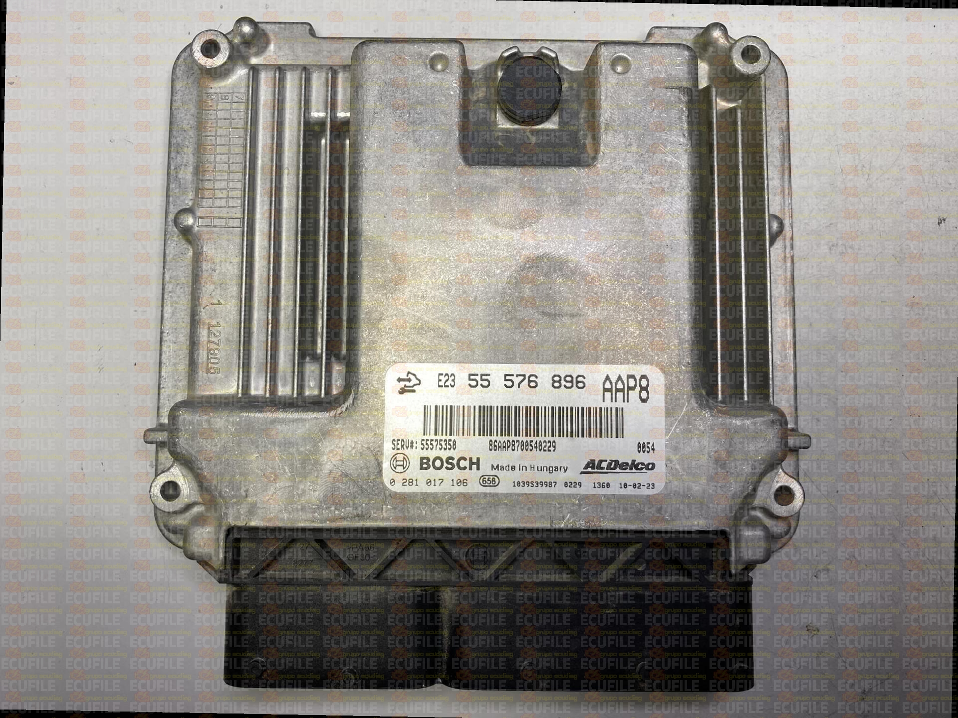 BOSCH EDC17C18-3.15 0281017106 OPEL ASTRA IV (J) 2.0 CDTI 121KW 165HP L4 16V A20DTH LBS 55576896 AAP8 1037529621