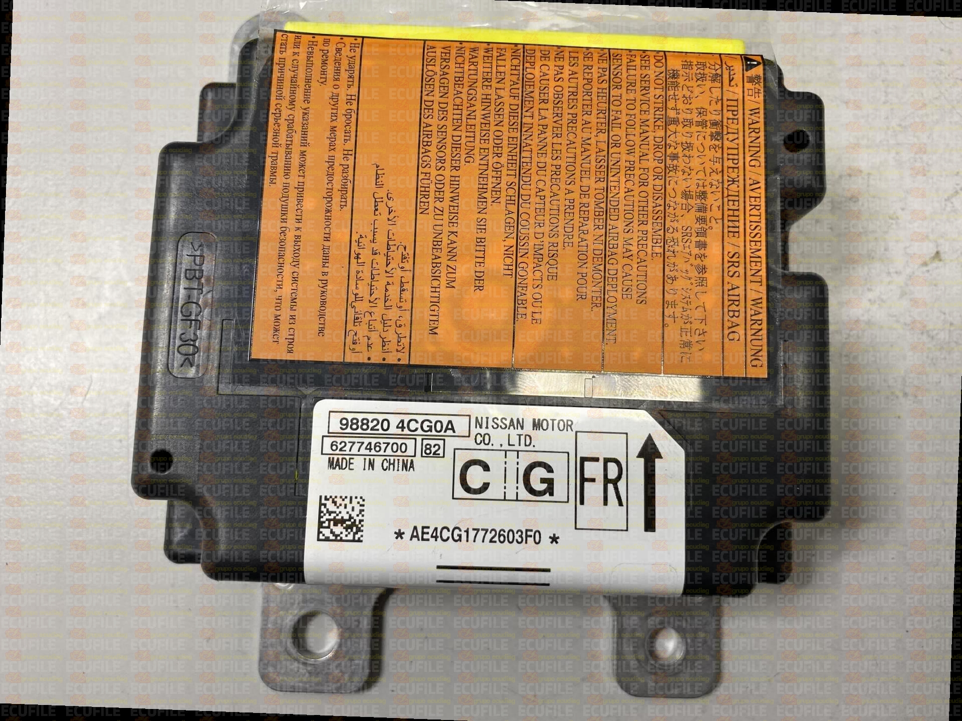 AUTOLIV 627746700 NISSAN X-TRAIL 988204CG0A CG