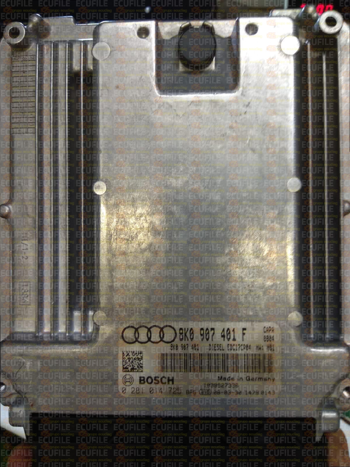 BOSCH EDC17CP04-4.1 0281014725 AUDI A6 3.0 TDI 240HP 8K0907401F 1037394960