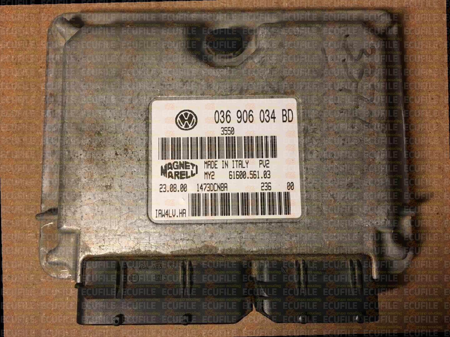 MAGNETI MARELLI IAW 4LV.HA 61600.561.03 SEAT LEON I TOLEDO II 1.6i 105HP 036906034BD 3550