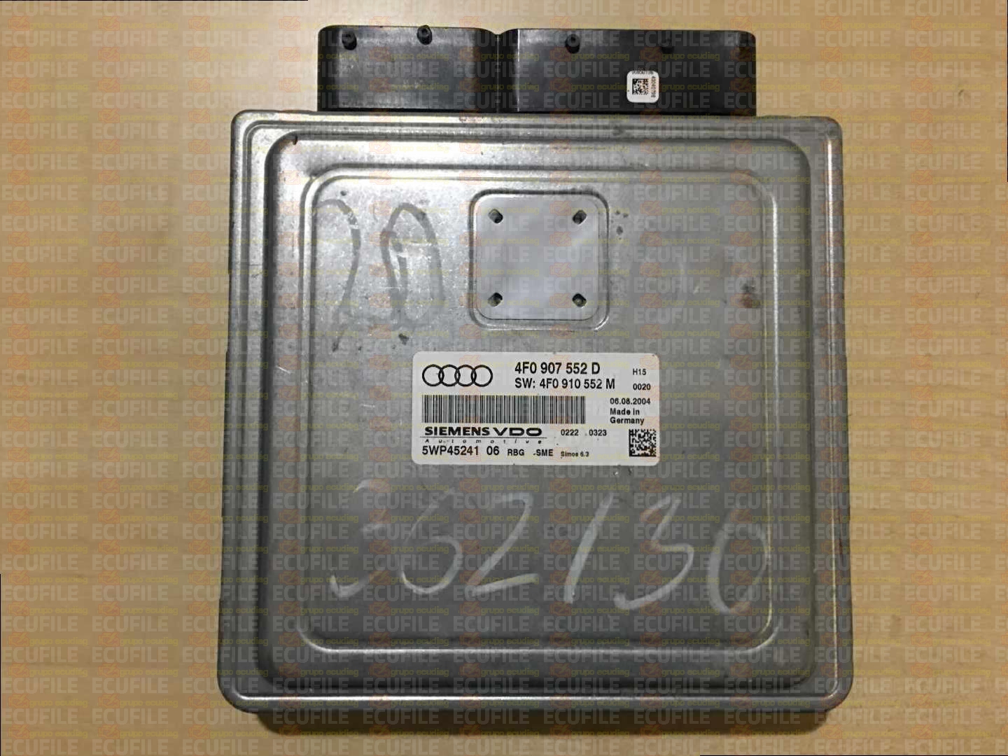SIEMENS VDO SIMOS 6.3 5WP45241 AUDI A6 2.4 V6 177HP 4F0907552D 4F0910552M S6300FL000000