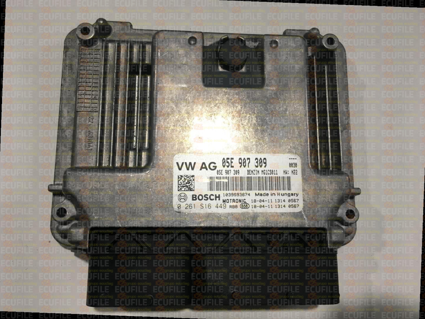 BOSCH SGMG1CS011 0261S16449 VOLKSWAGEN GOLF VII 1.5 TSI 150HP 05E907309 05E906018A 10SW033598-6019