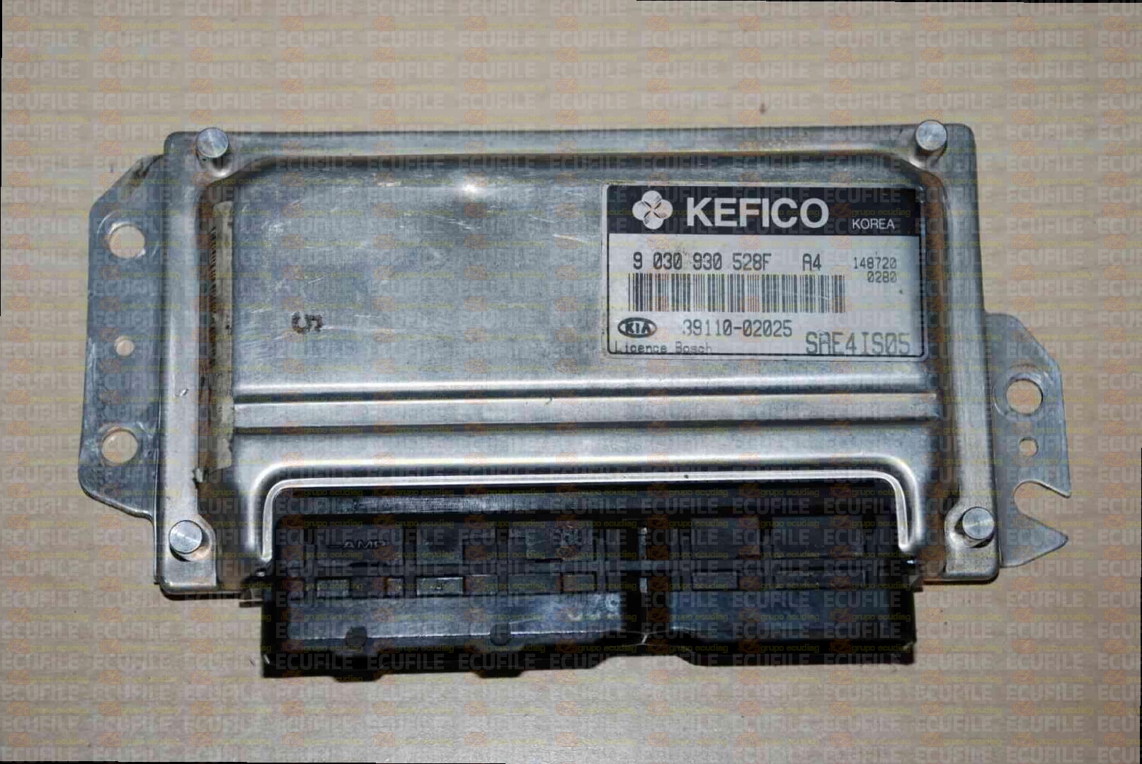 BOSCH M7.9.0 0261B03009 KEFICO 9030930528F KIA PICANTO 1.0i 61HP 39110-02025 3911002025 SAE4IS05