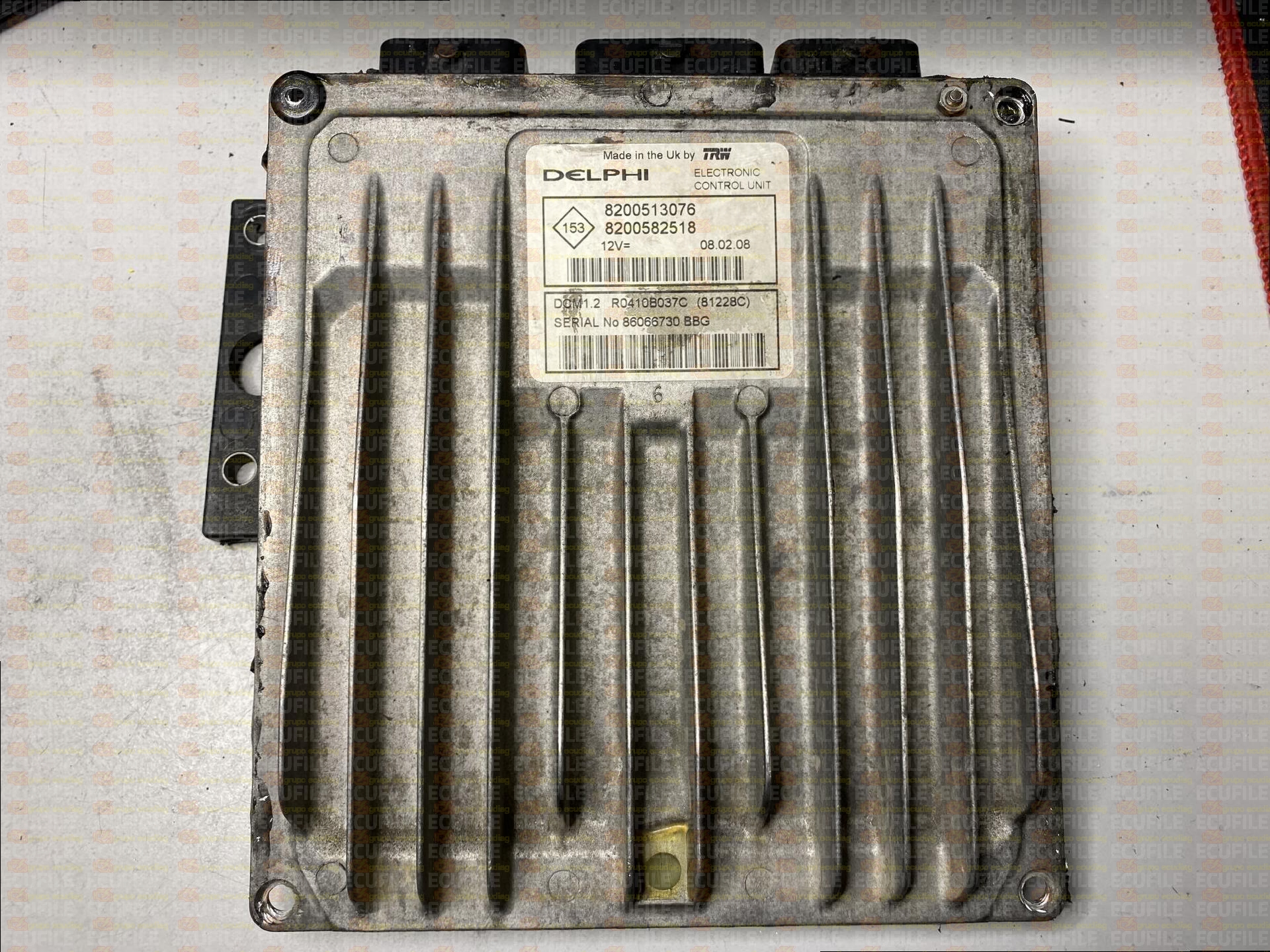 DELPHI TRW DCM1.2 R0410B037C 81228C NISSAN KUBISTAR I 1.5 DCI 68HP 8200513076 8200582518 8200765930-4441