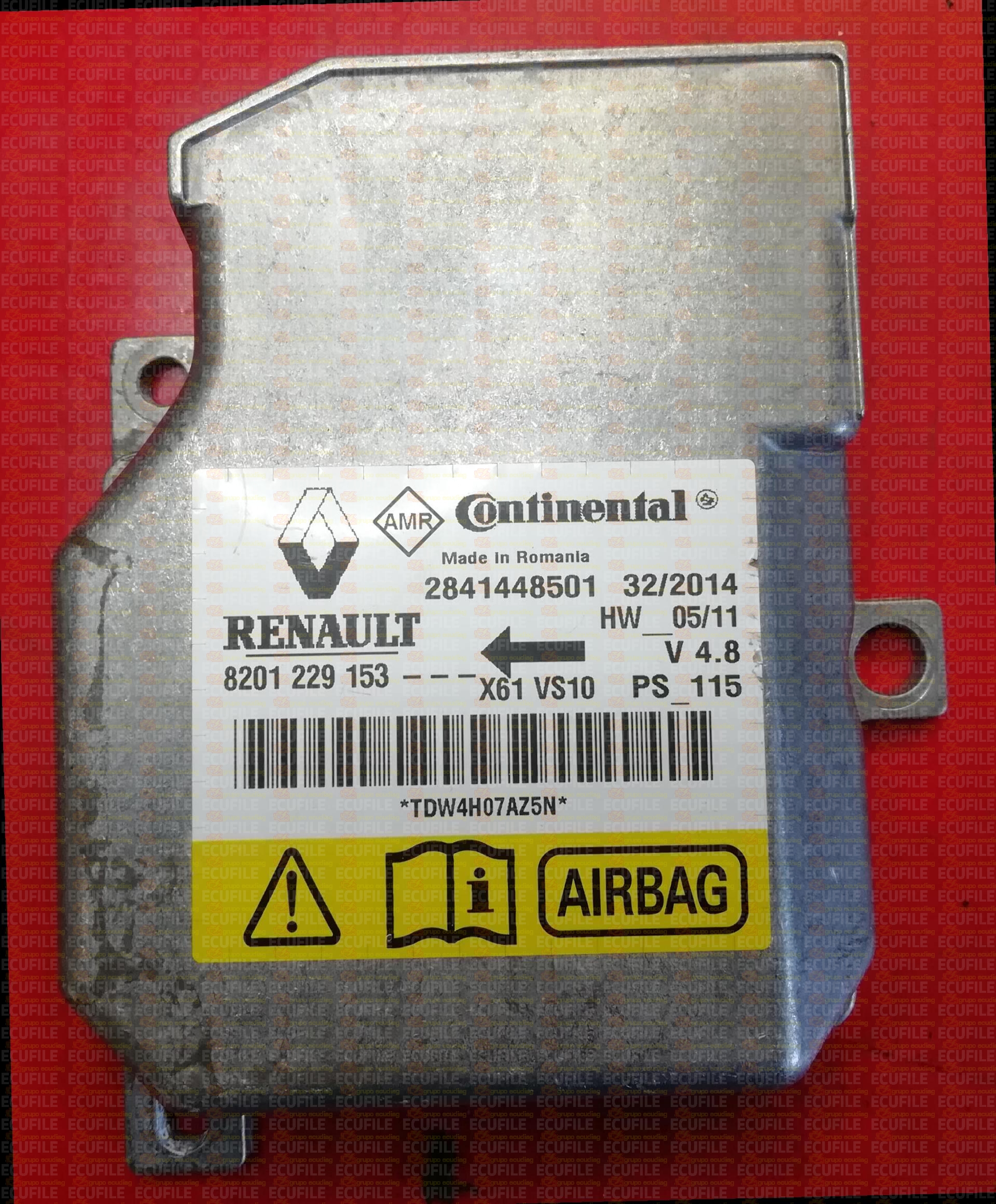 CONTINENTAL TEMIC 2841448501 RENAULT KANGOO II X61 8201229153