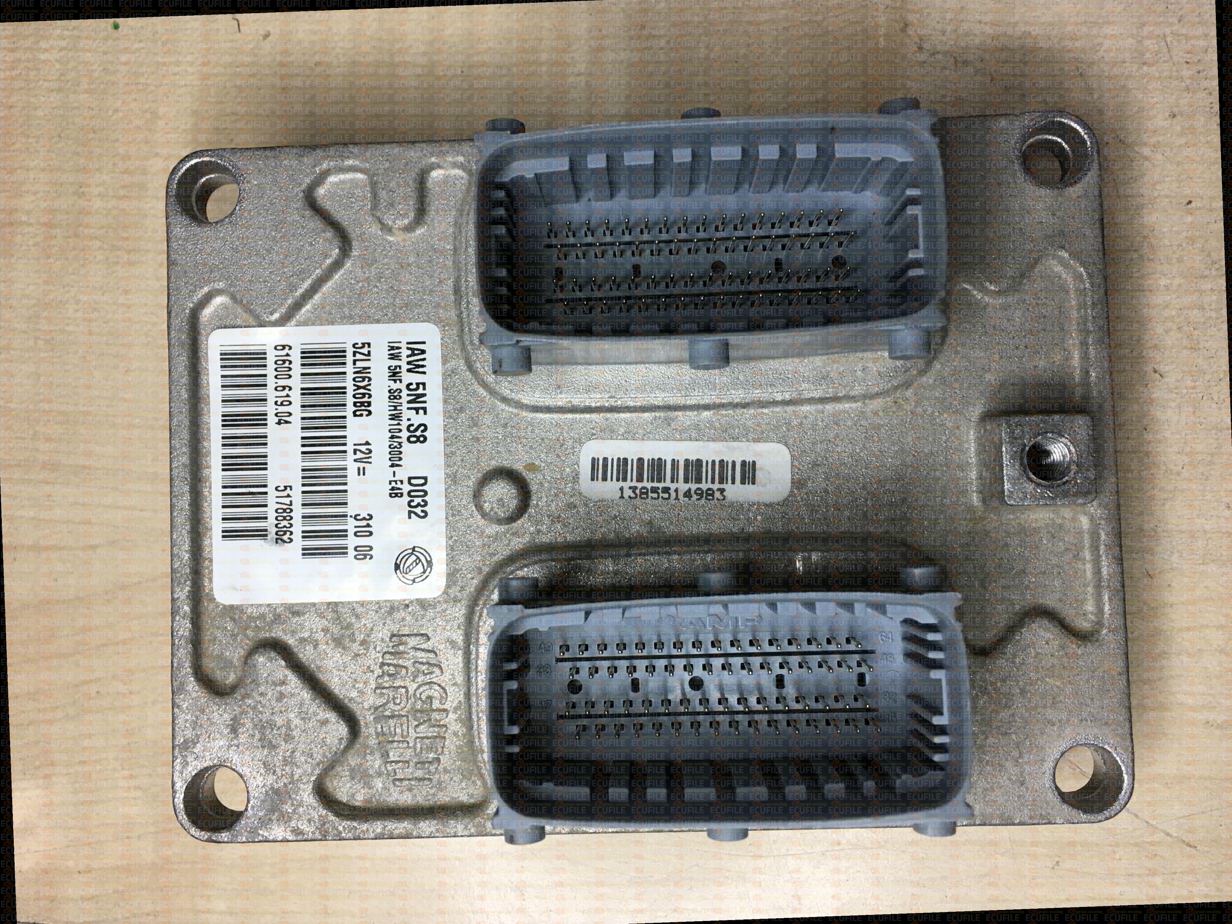 MAGNETI MARELLI IAW 5NF.S8 61600.619.04 FIAT PANDA 1.2i 51788362 HW104 3004E4B