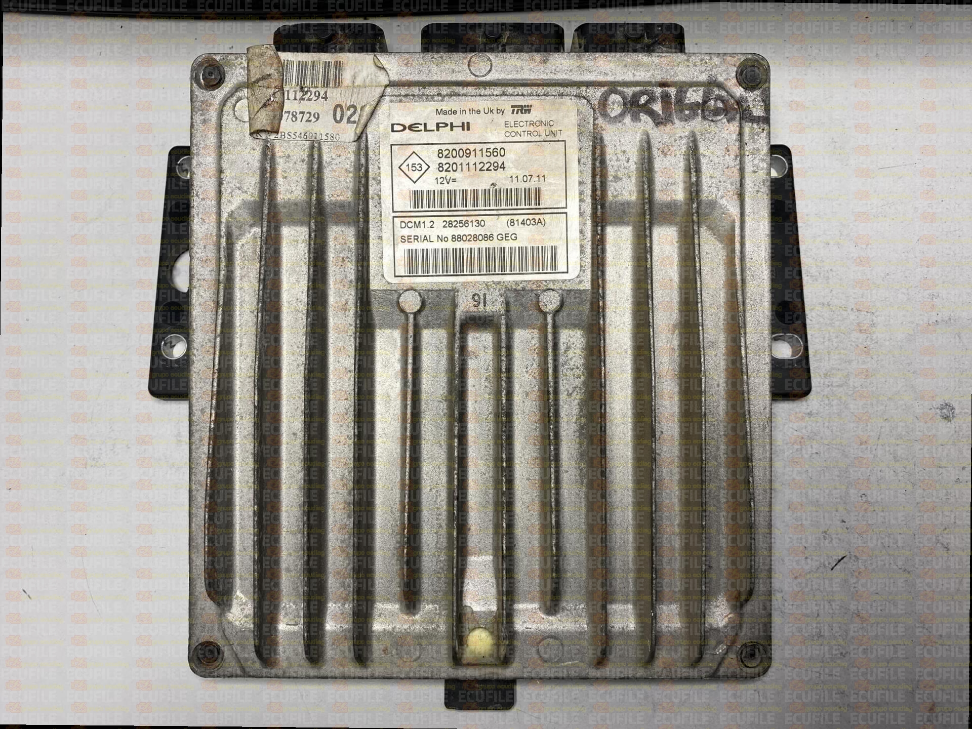 DELPHI TRW DCM1.2 28256130 81403A RENAULT KANGOO II 1.5 DCI 85HP 8200911560 8201112294 8201145259-5942