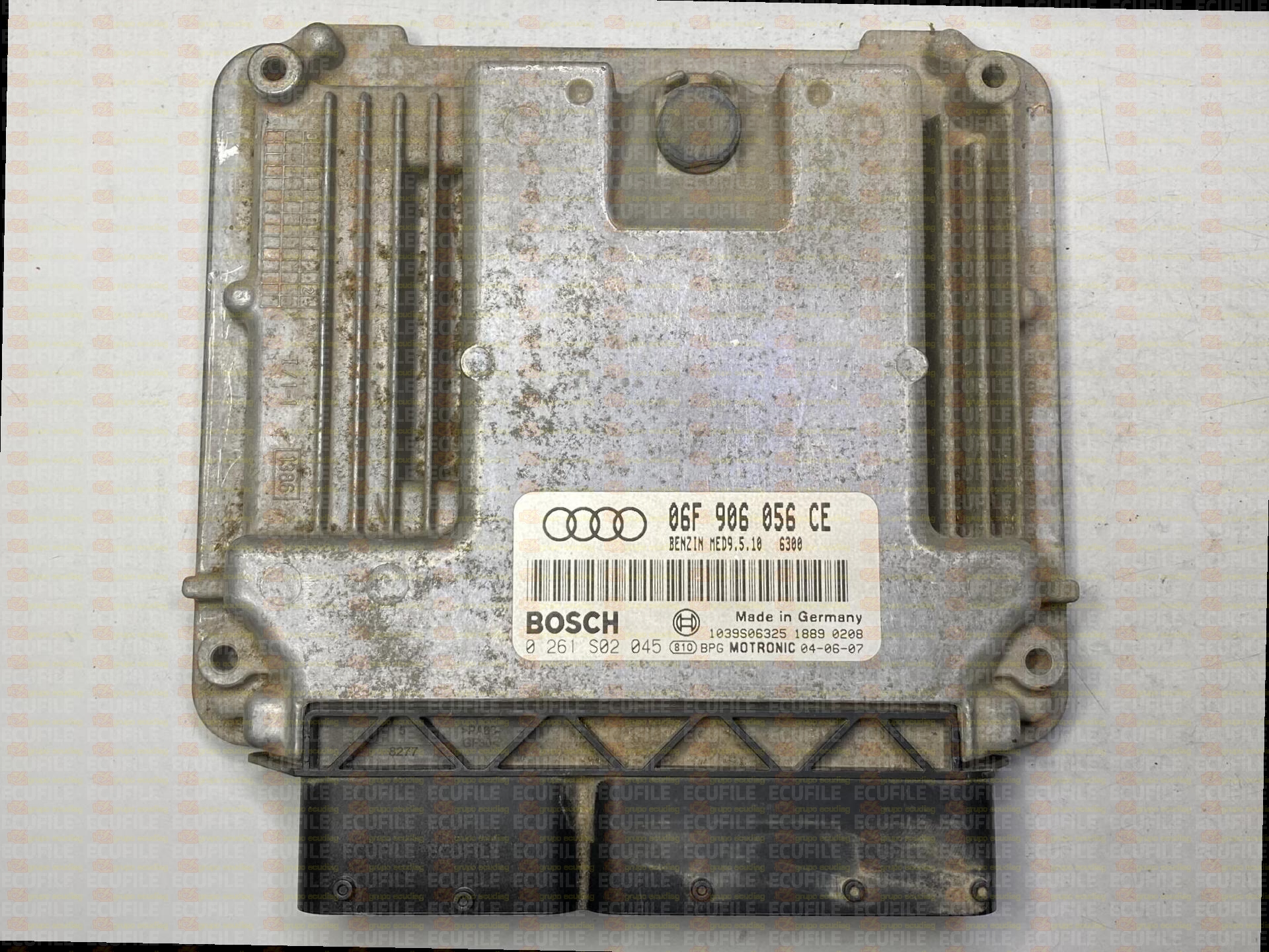 BOSCH MED9.5.10 0261S02045 AUDI A3 II 2.0 FSI 150HP 06F906056CE 6300 - 1037371125