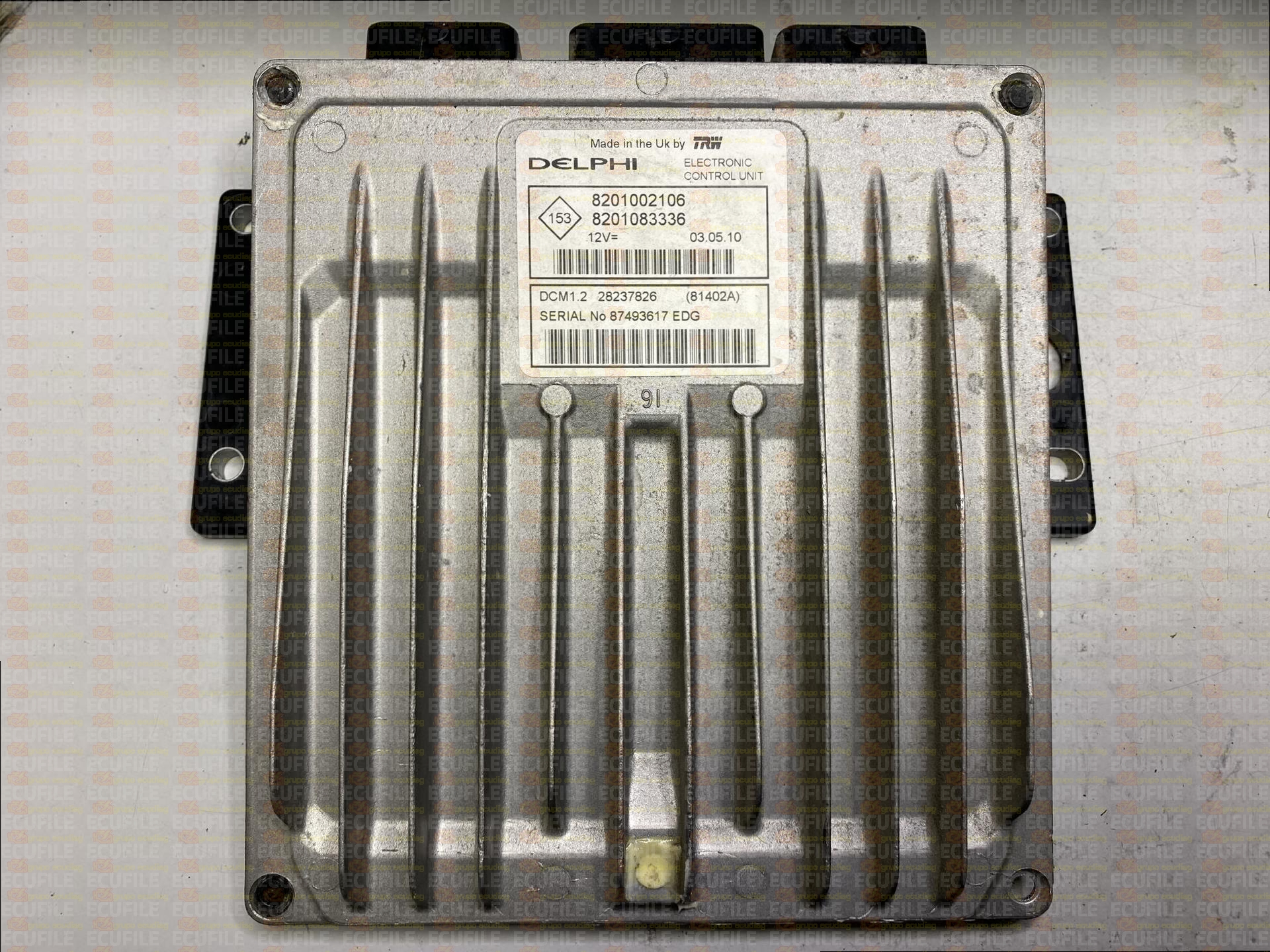 DELPHI TRW DCM1.2 28237826 81402A DACIA SANDERO I 1.5 DCI 85HP 8201002106 8201083336 8201082962 - 4E41