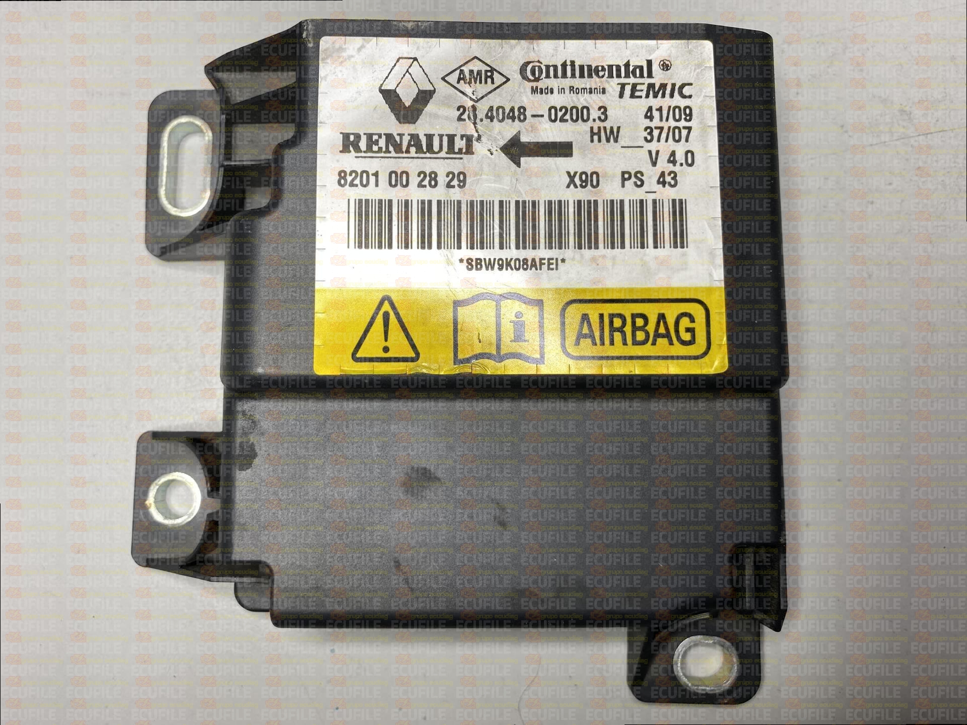 CONTINENTAL TEMIC 28.4048-0200.3 DACIA SANDERO 8201002829