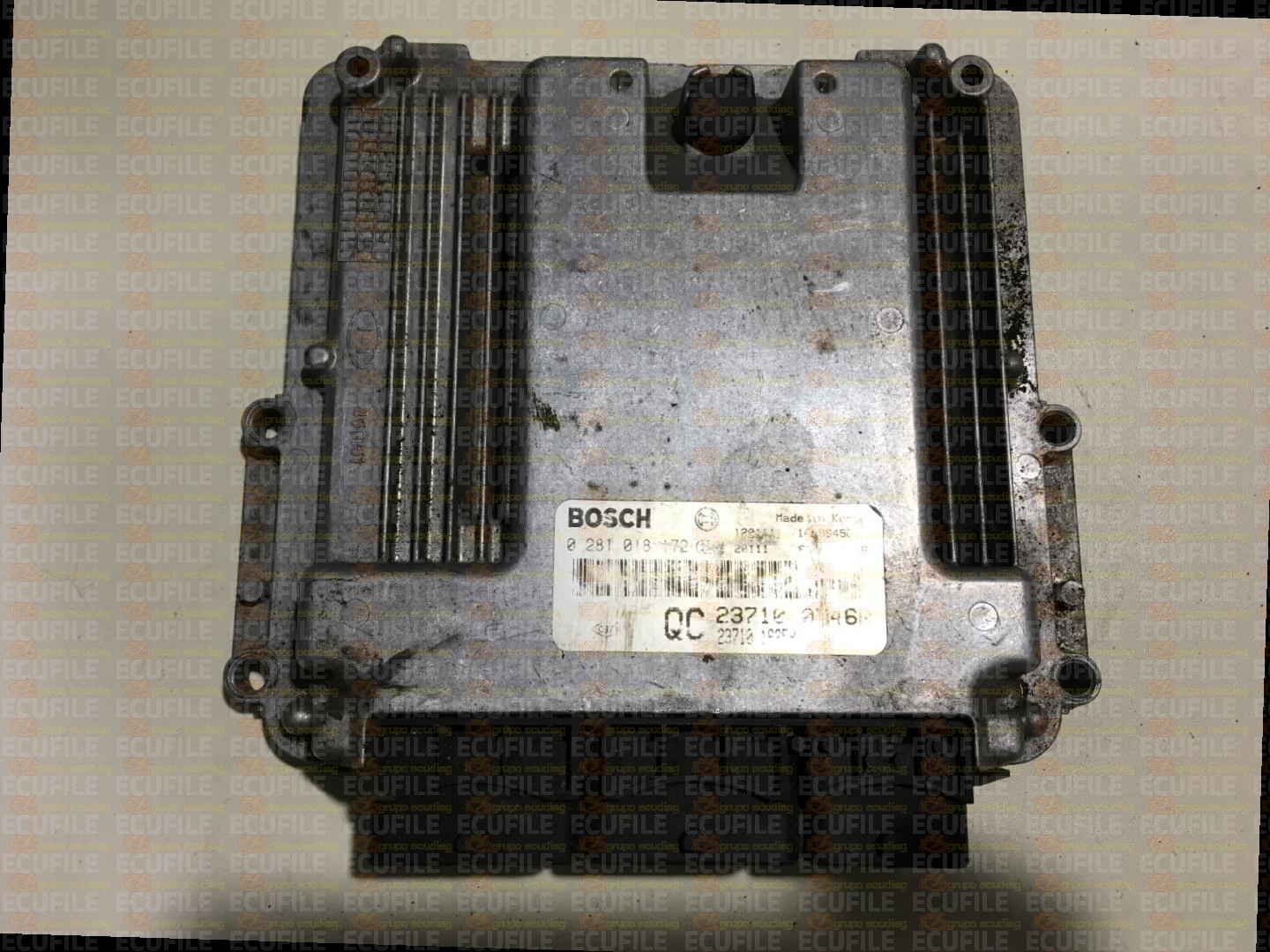 BOSCH EDC16CP33-8.10 0281018172 RENAULT KOLEOS I 2.0 DCI 150HP 237100746R 237101625R 1037512078-237103289R