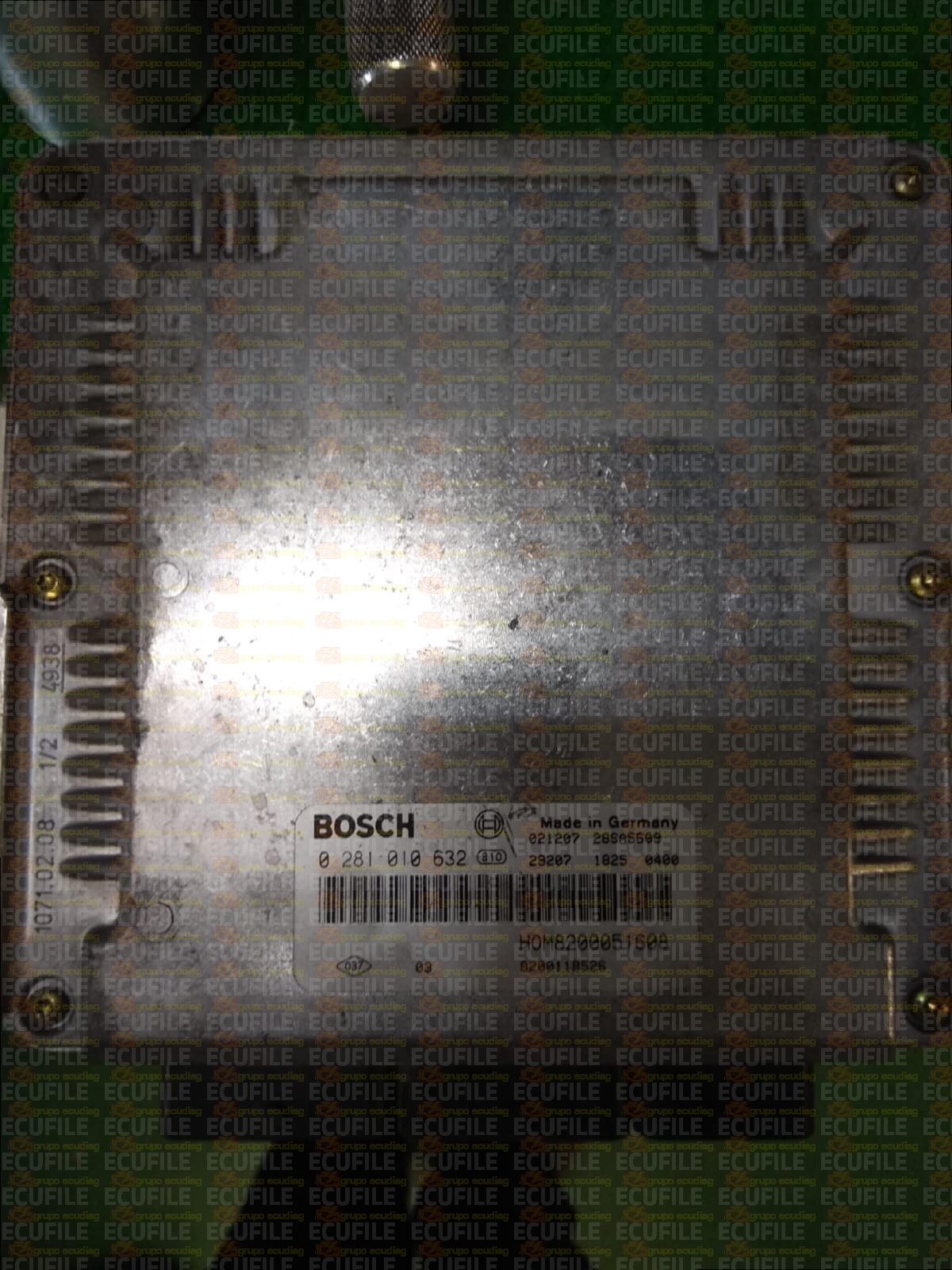 BOSCH EDC15C3-4.1 0281010632 NISSAN PRIMASTAR I 1.9 DCI 101HP HOM8200051608 8200118526 1037363189 - 8301