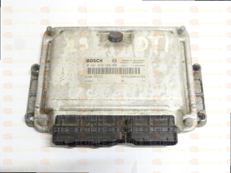 BOSCH EDC15VM+2.V4 0281010788 RENAULT CLIO II 1.9 DTI 80HP HOM8200049304 8200155523 1037362635-0400