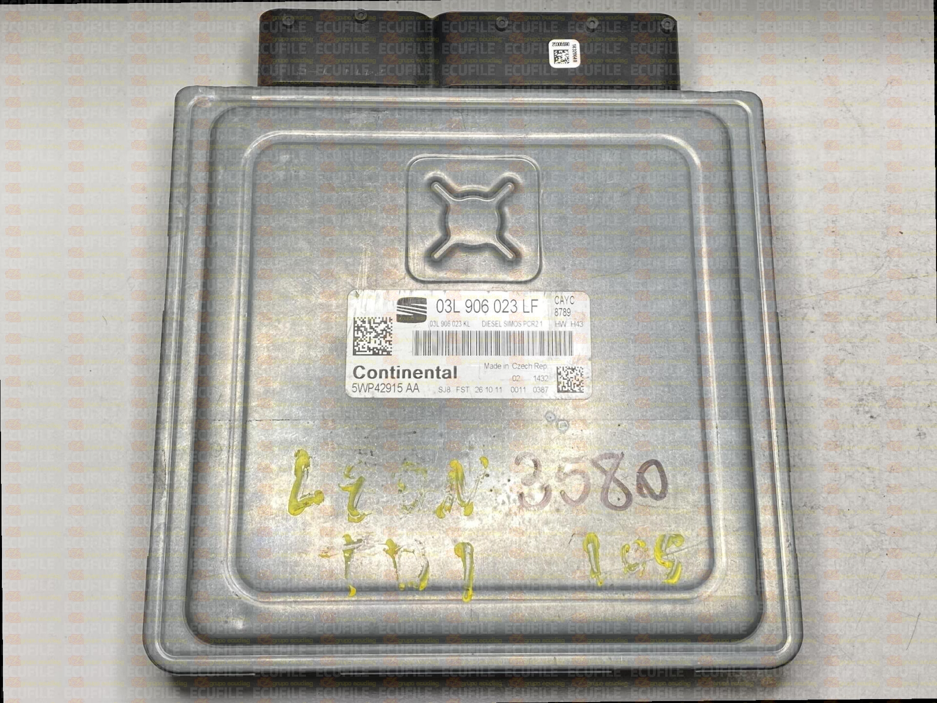 CONTINENTAL SIMOS PCR2.1 5WP42915AA SEAT LEON II 1.6 TDI 105HP 03L906023KL 03L906023LF SM2F0L9500000-8789