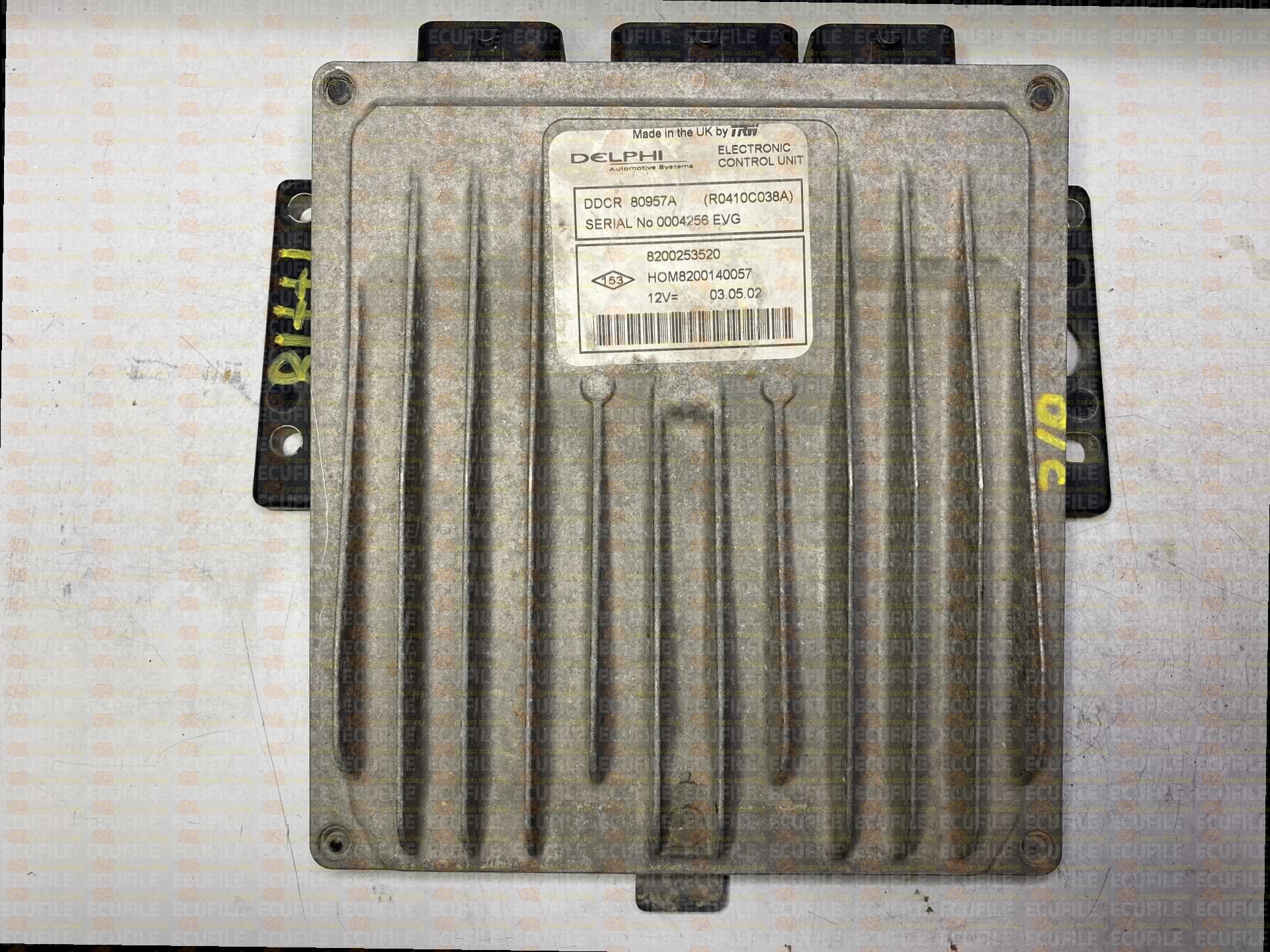 DELPHI TRW DDCR R0410C038A 80957A RENAULT KANGOO I 1.5 DCI 82HP HOM8200140057 8200253520 8200634398 - 0436