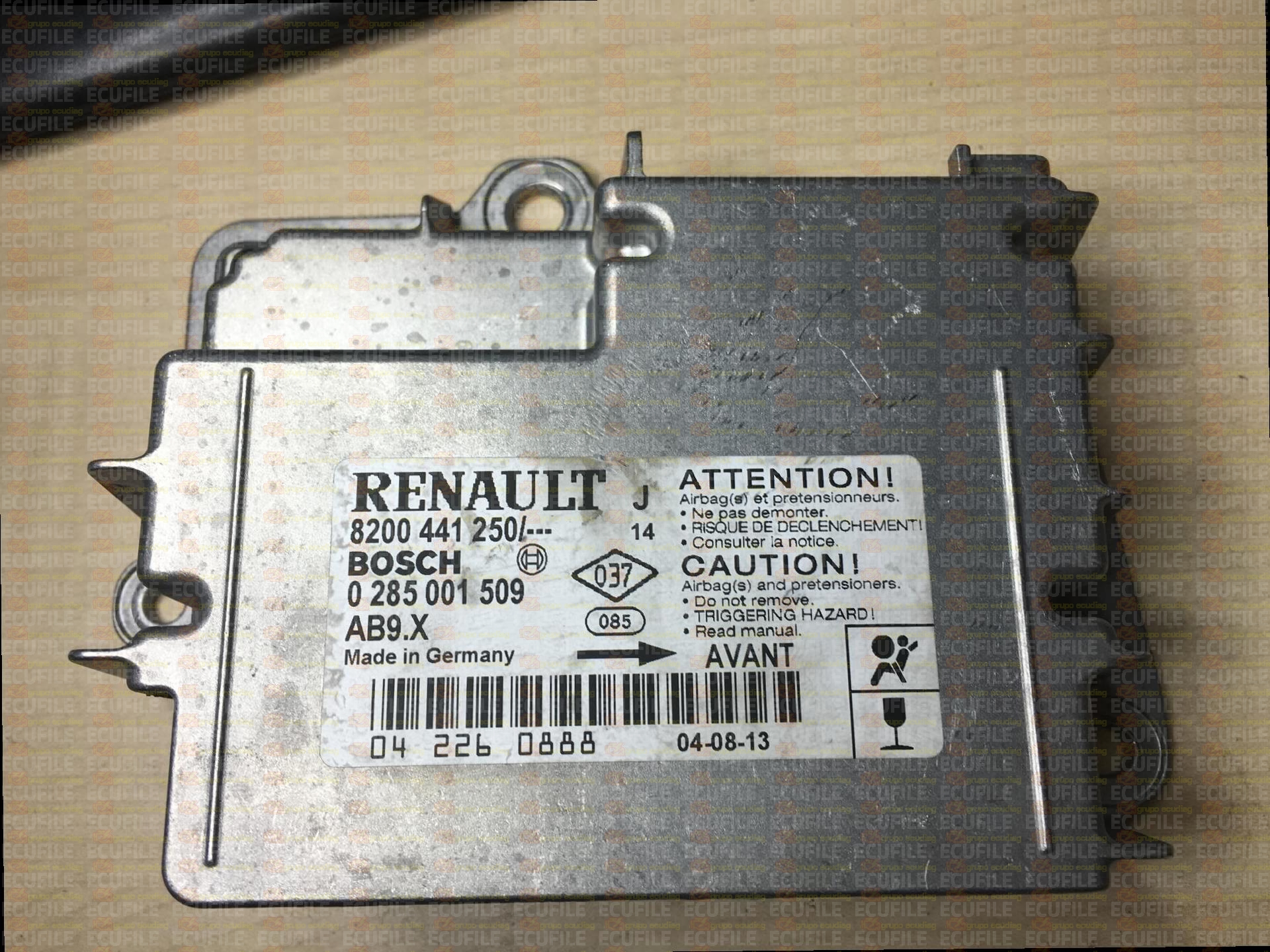 BOSCH AB9.X 0285001509 RENAULT MODUS I 8200441250