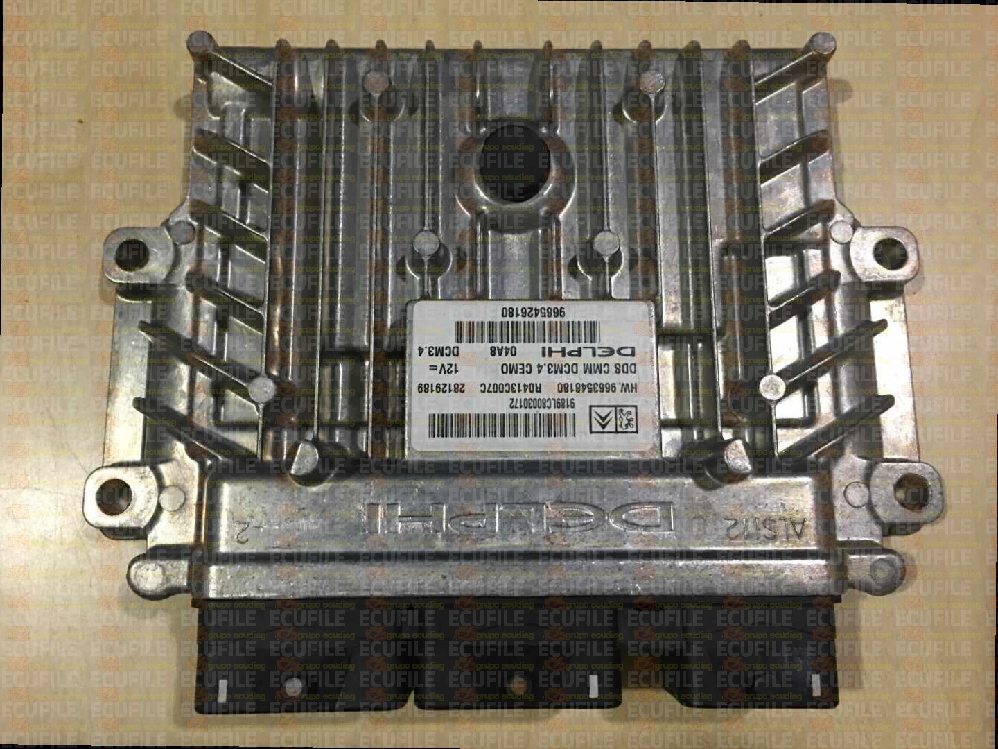 DELPHI DCM3.4 R0413C007C 28129189 CITROEN C5 PEUGEOT 407 2.0 HDI HW 9663548180 SW 9665426180 EEPROM 95320