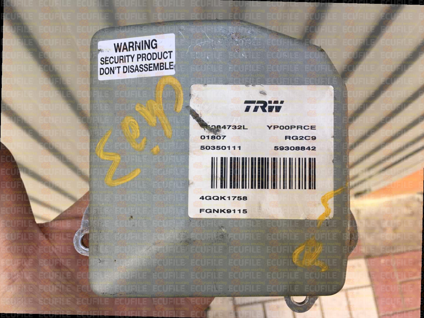 PAS TRW 50300691LHD RENAULT CLIO MODUS 8200294978-CR 8200294978CR