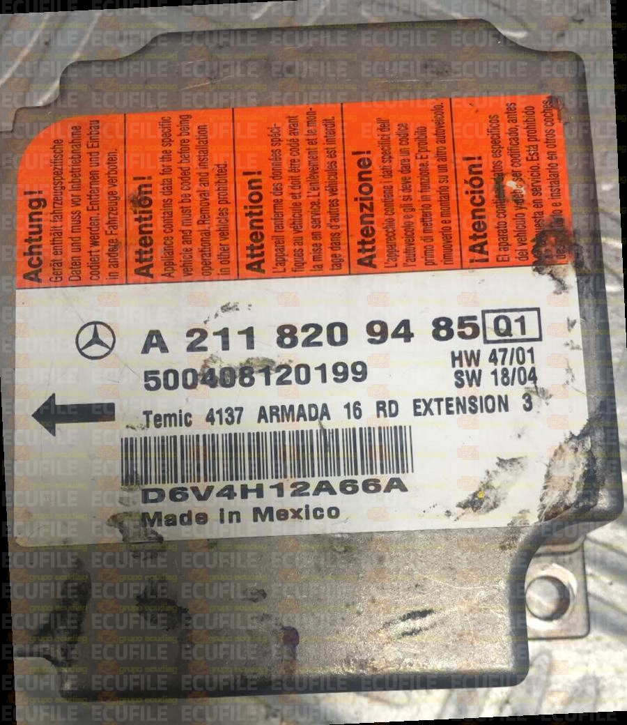 TEMIC 4137 ARMADA MERCEDES W219 A2118209485