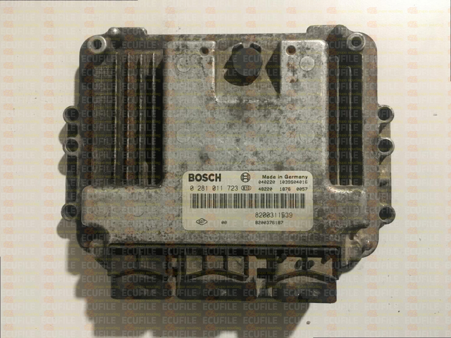 BOSCH EDC15C13-6.1 0281011723 RENAULT LAGUNA II 1.9 DCI 120HP 8200311539 8200376187 1037370450-7483