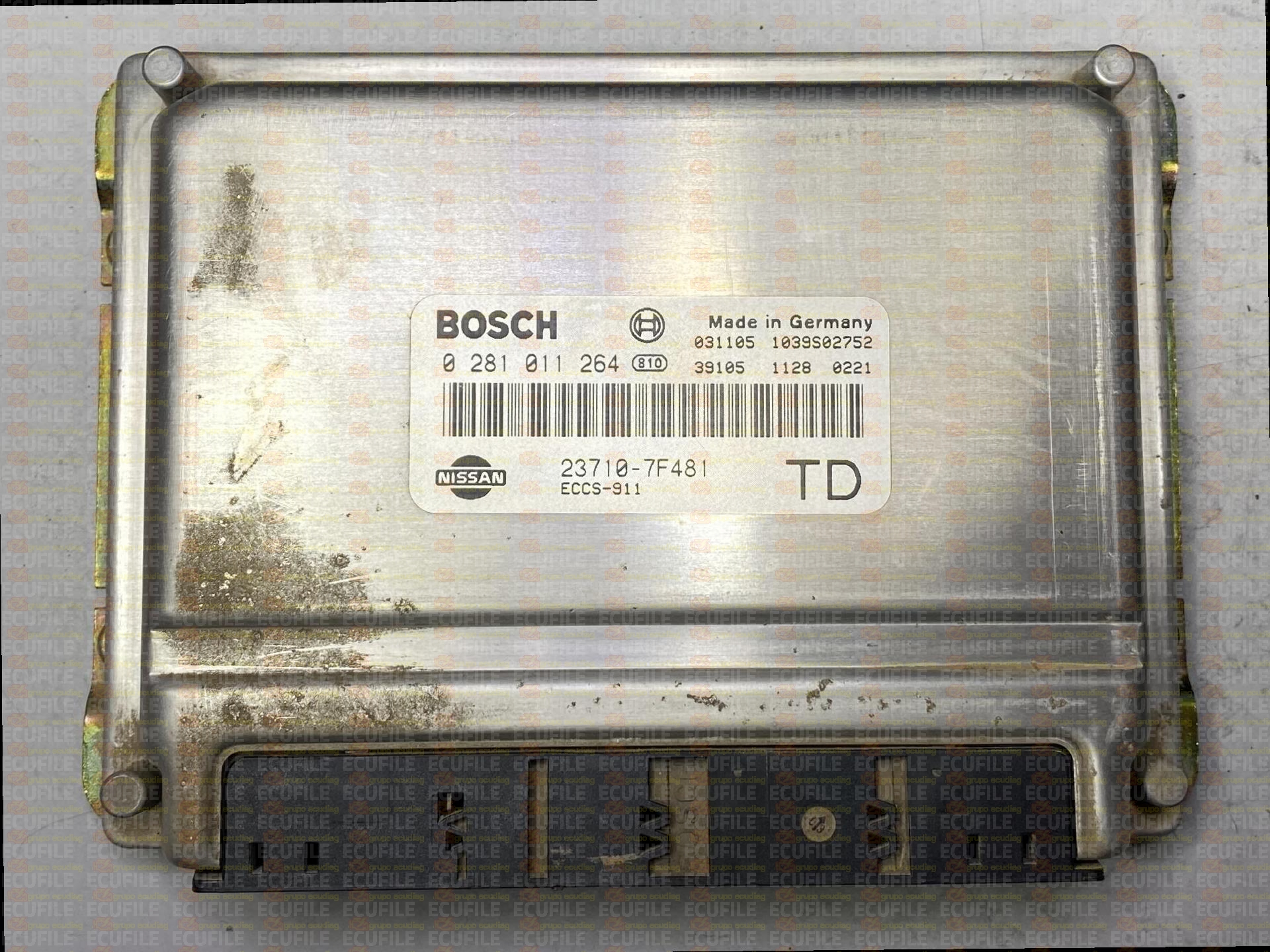 BOSCH EDC15V+1-5.1 0281011264 NISSAN TERRANO II 2.7 TDI 125HP 237107F481 TD 1037367980