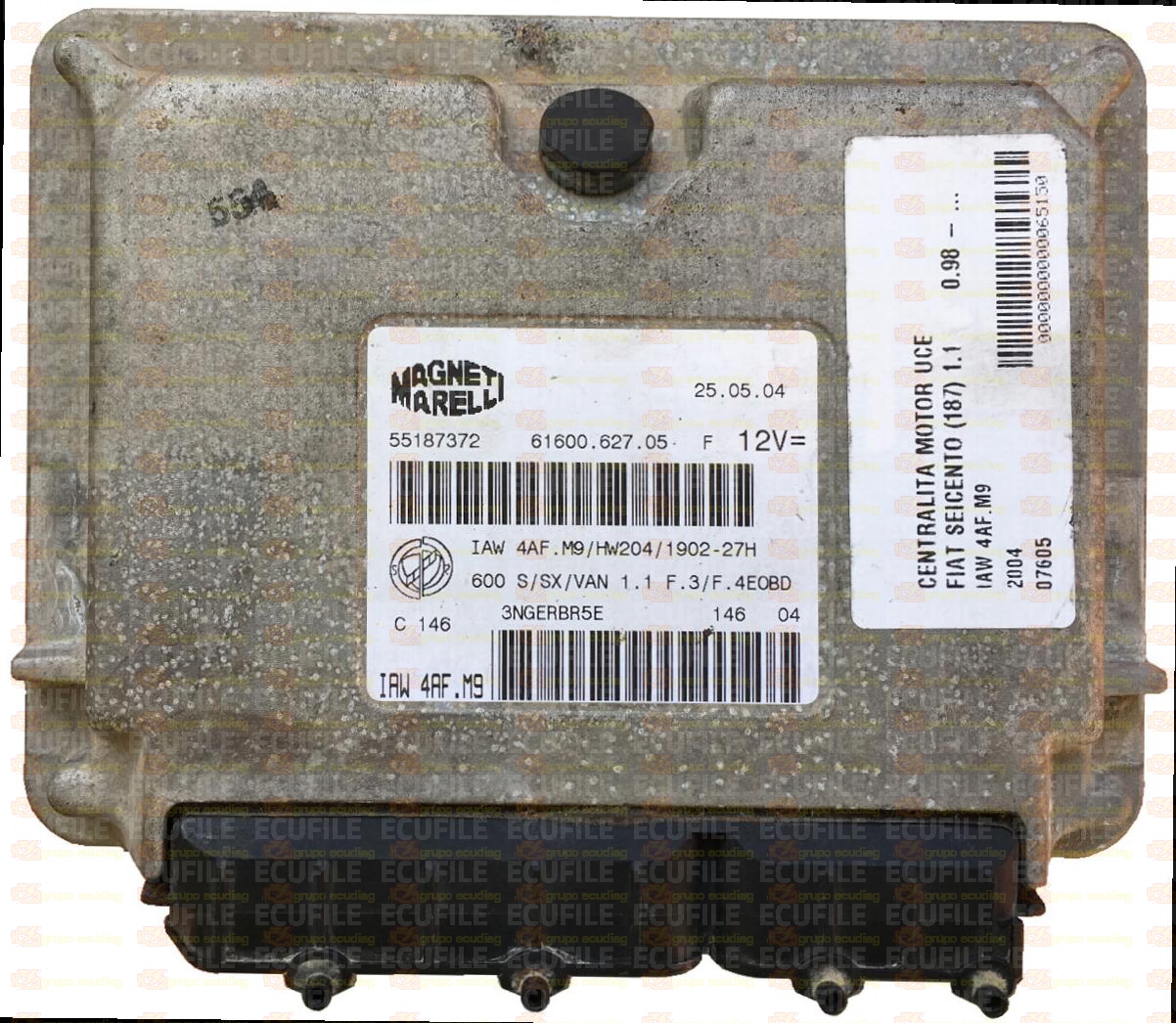 MAGNETI MARELLI IAW 4AF.M9 61600.627.05 FIAT 600 1.1i 55187372 HW204 190227H