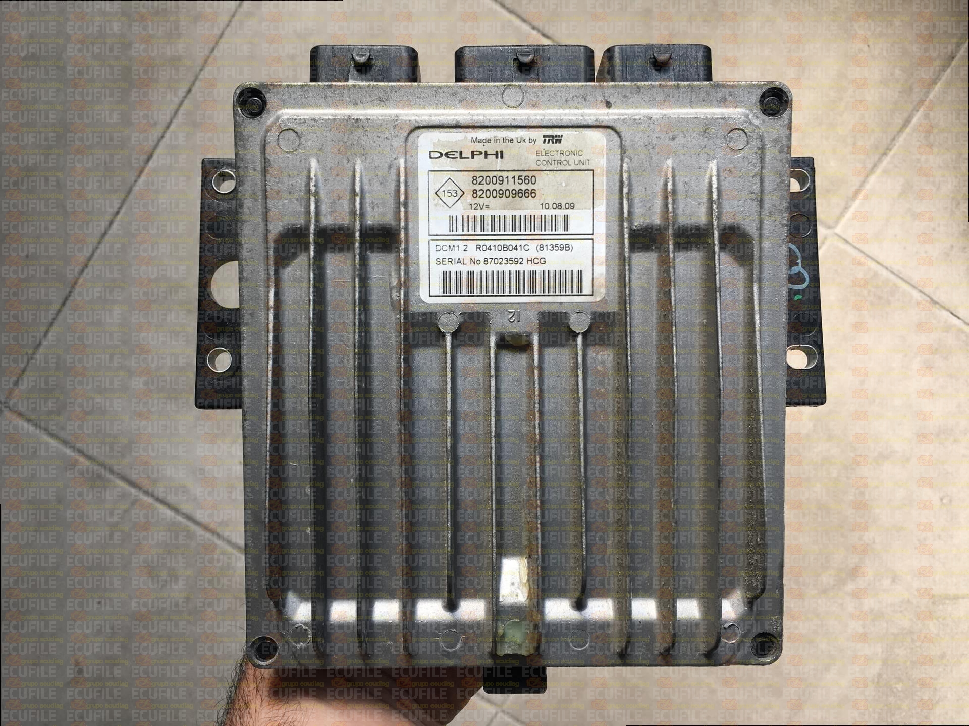 DELPHI TRW DCM1.2 R0410B041C 81359B RENAULT KANGOO II 1.5 DCI 85HP 8200911560 8200909666 8200919482-5933