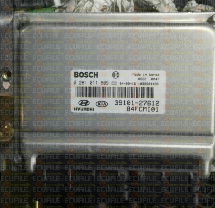 BOSCH EDC15C7-4.30 0281011809 HYUNDAI MATRIX 1.5 CRDI 39101-27612
