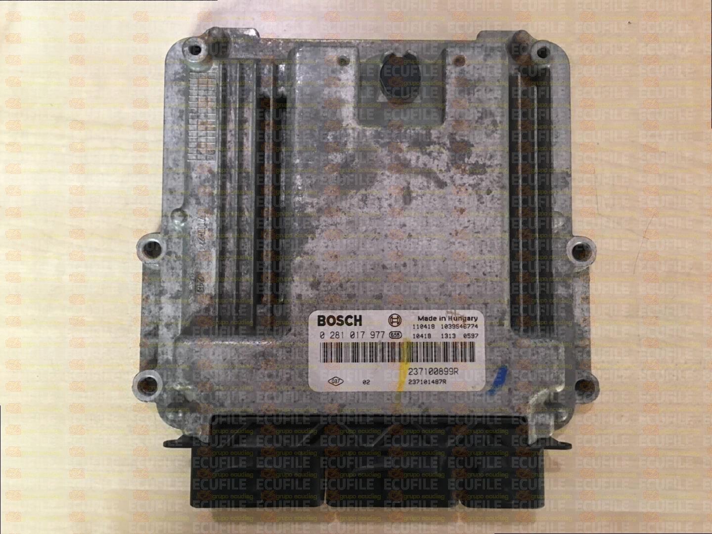 BOSCH EDC17C11-3.4 0281017977 RENAULT MASTER III 2.3 DCI 125HP 237100899R 237101487R 1037514576-237101572R