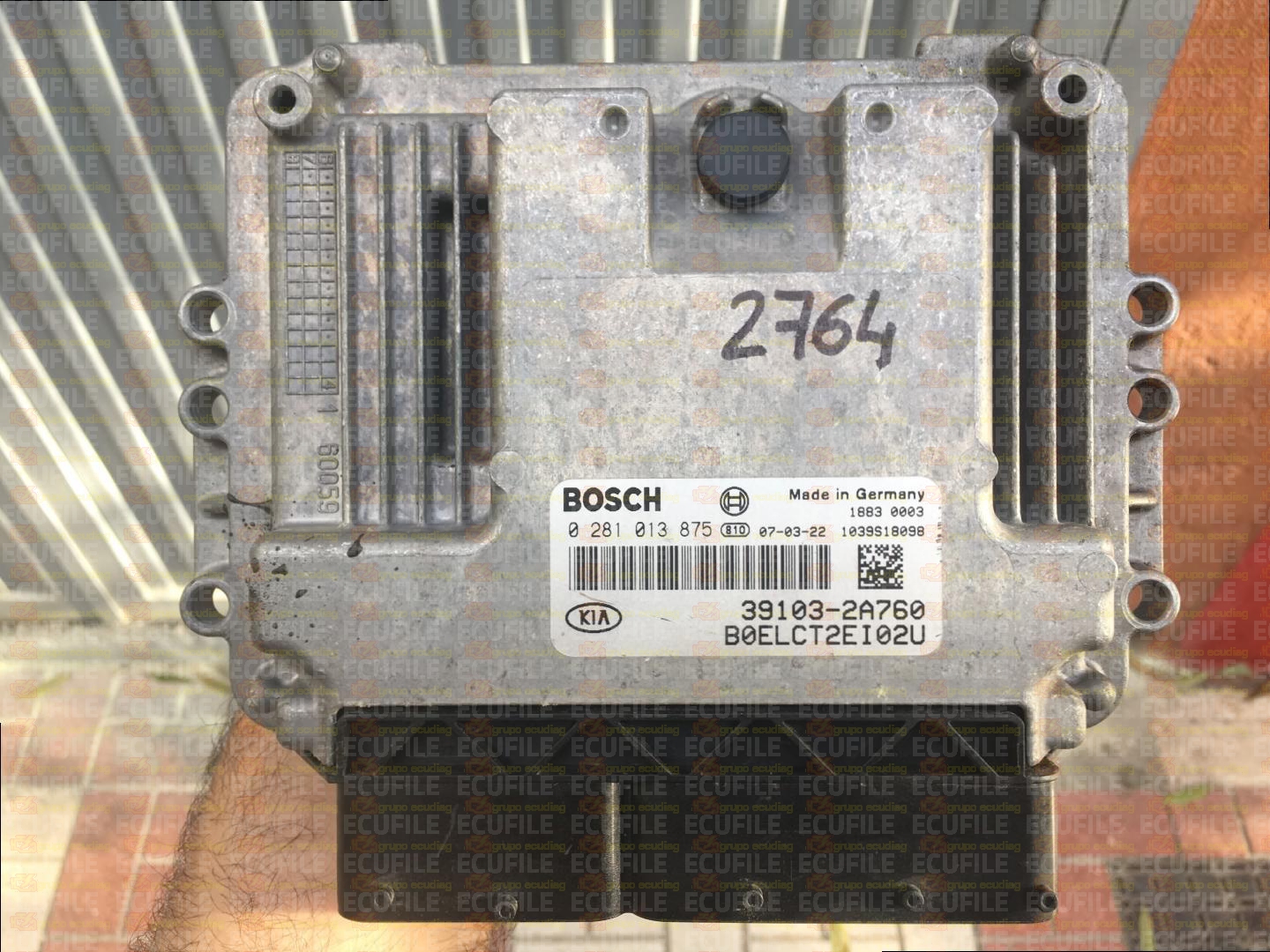 BOSCH EDC16C39-5.41 0281013875 KIA CEED 1.6 CRDI 90HP 39103-2A760 391032A760 1037384541