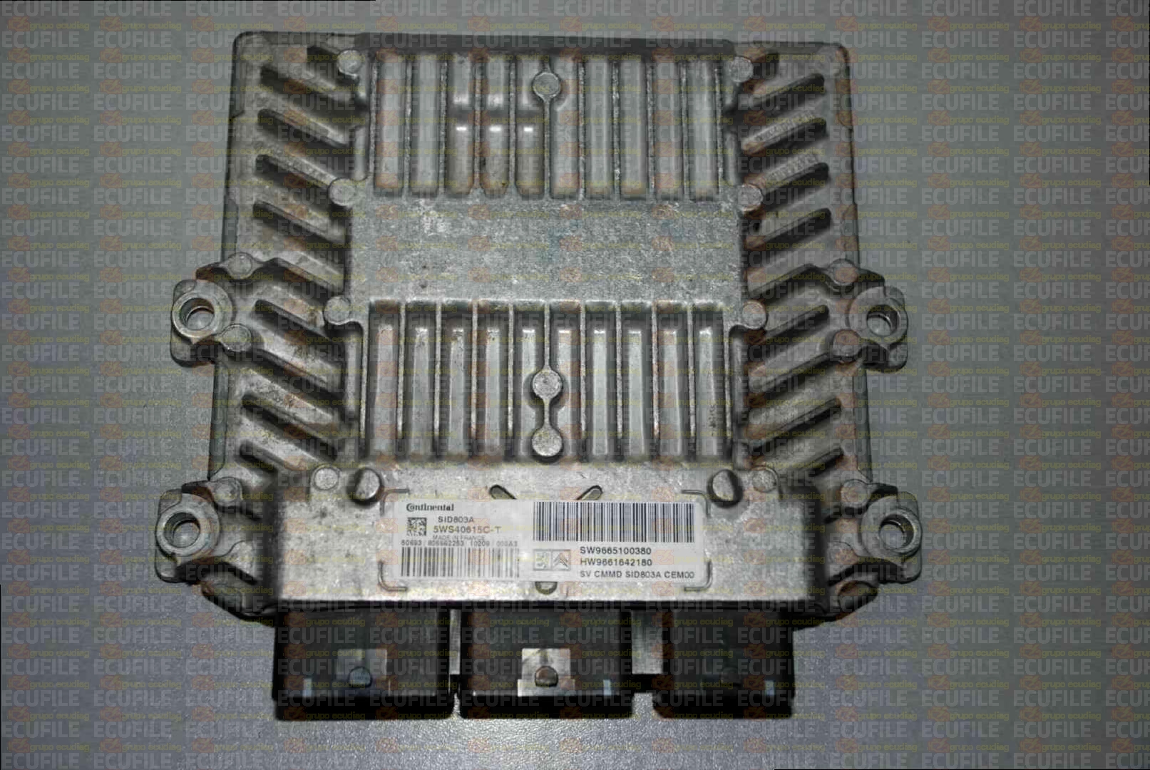 SIEMENS VDO CONTINENTAL SID803A 5WS40615C-T CITROEN C8 PEUGEOT 807 FIAT ULYSSE 2.0 HDI JTD 120HP HW9661642180 SW9665100380 9665800380-PO30091000000