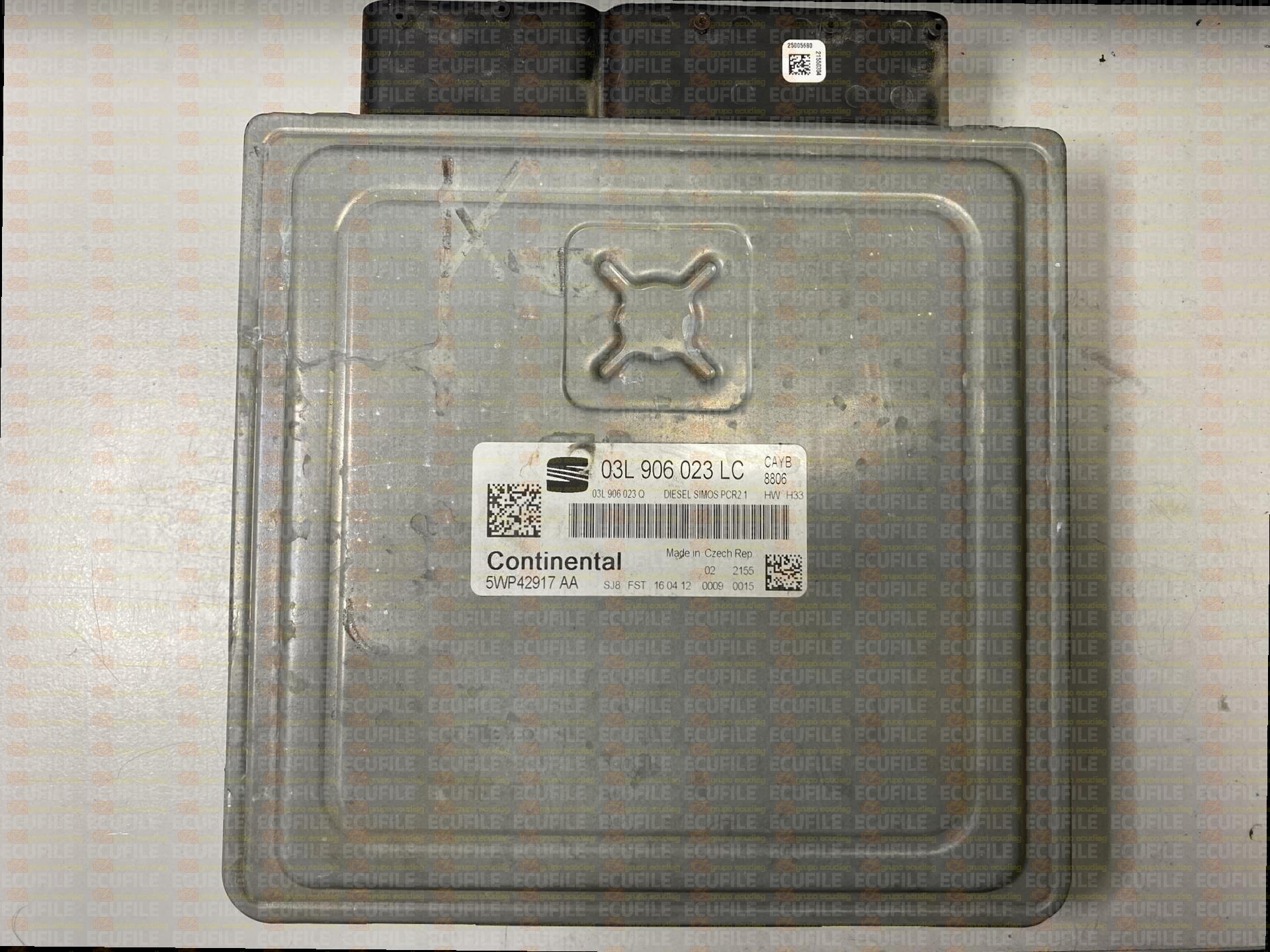 CONTINENTAL SIMOS PCR2.1 5WP42917AA SEAT IBIZA IV 1.6 TDI 90HP 03L906023Q 03L906023LC SM2G0P2000000-9978
