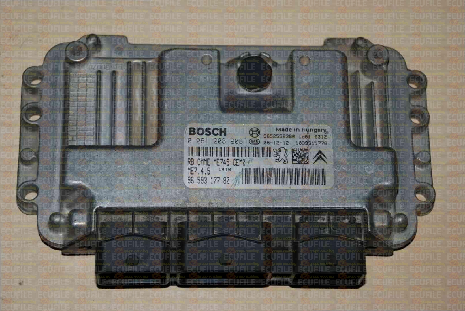 BOSCH ME7.4.5 0261208908 CITROEN XSARA PICASSO I 1.6i 109HP 9659317780 1037376927 -
